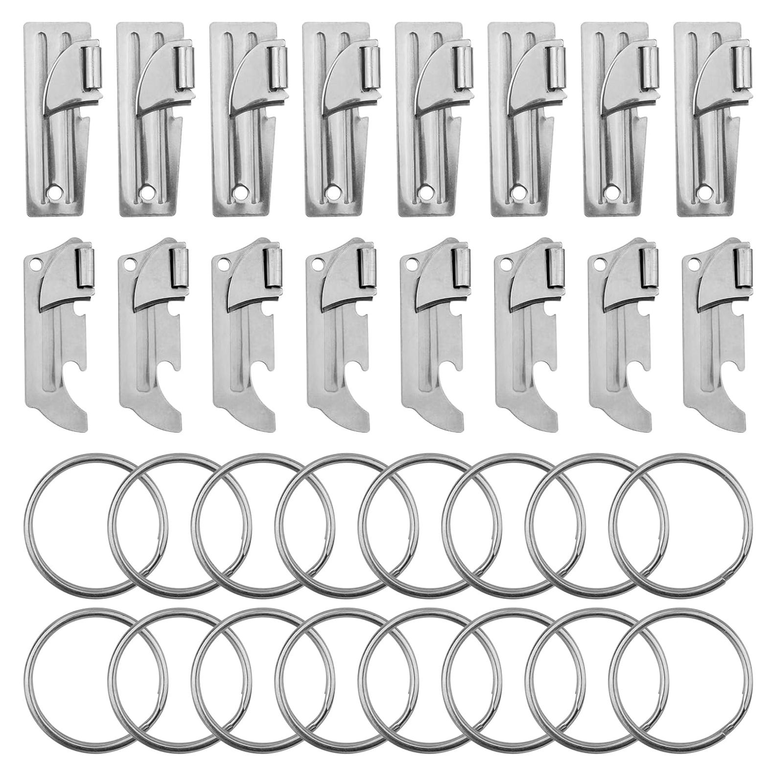 16 Abrelatas Manuales de Acero Inoxidable Gosknor para Camping