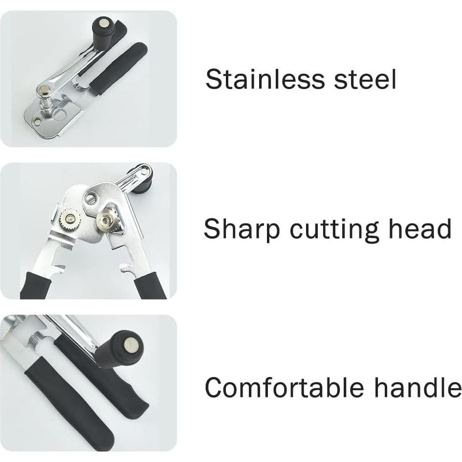 Abrelatas Manual Pilarmuture de Acero Inoxidable 18.74 cm