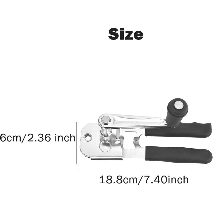 Abrelatas Manual Pilarmuture de Acero Inoxidable 18.74 cm