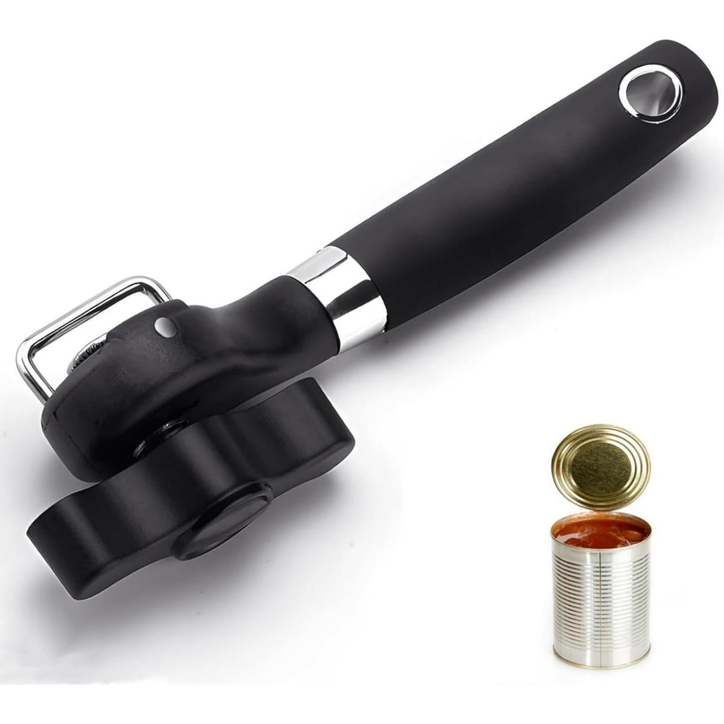 Abrelatas Manual de Seguridad iheyfill, Acero Inoxidable Ergonómico