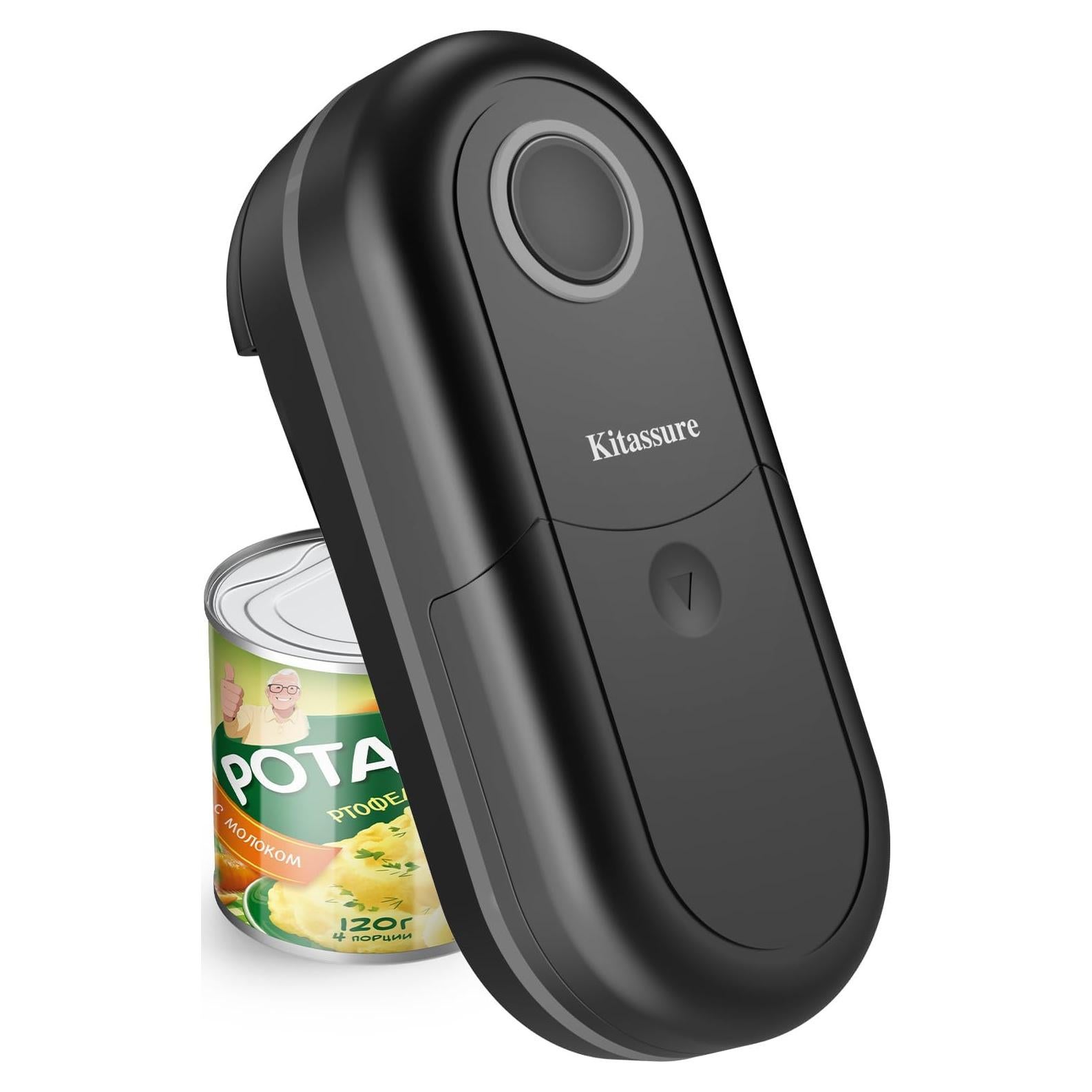 Abrebotellas Eléctrico Kitassure Automático 14.5 cm para Personas Mayores