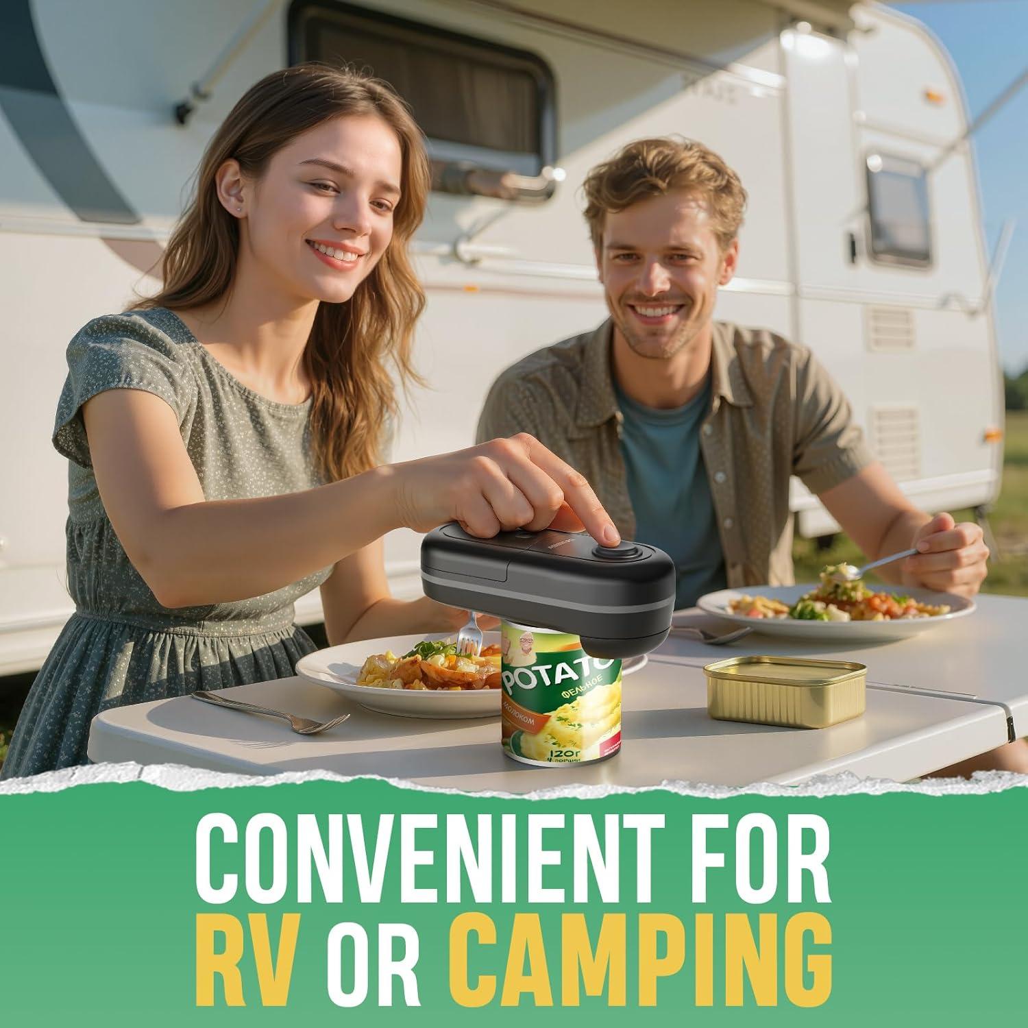 Abrebotellas Eléctrico Kitassure Automático 14.5 cm para Personas Mayores