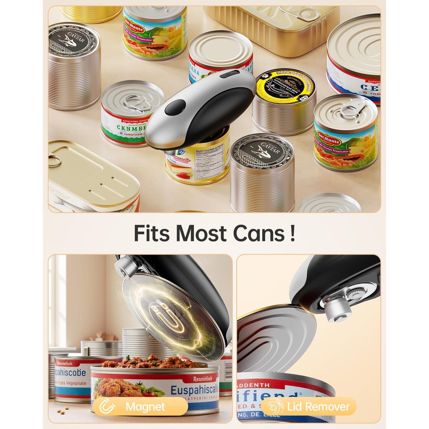 Abrelatas Eléctrico Recargable HouseSapp - Automático 3W