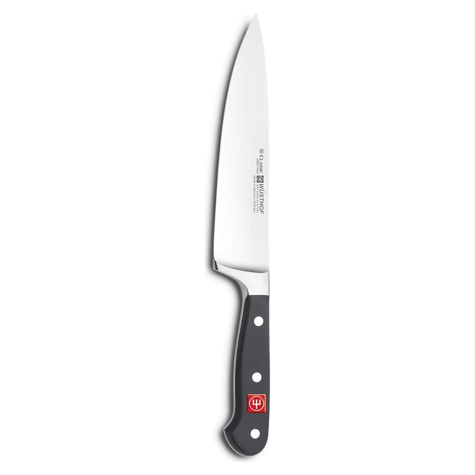 Cuchillo de Chef Wüsthof Clásico 17.78 cm Negro Forjado