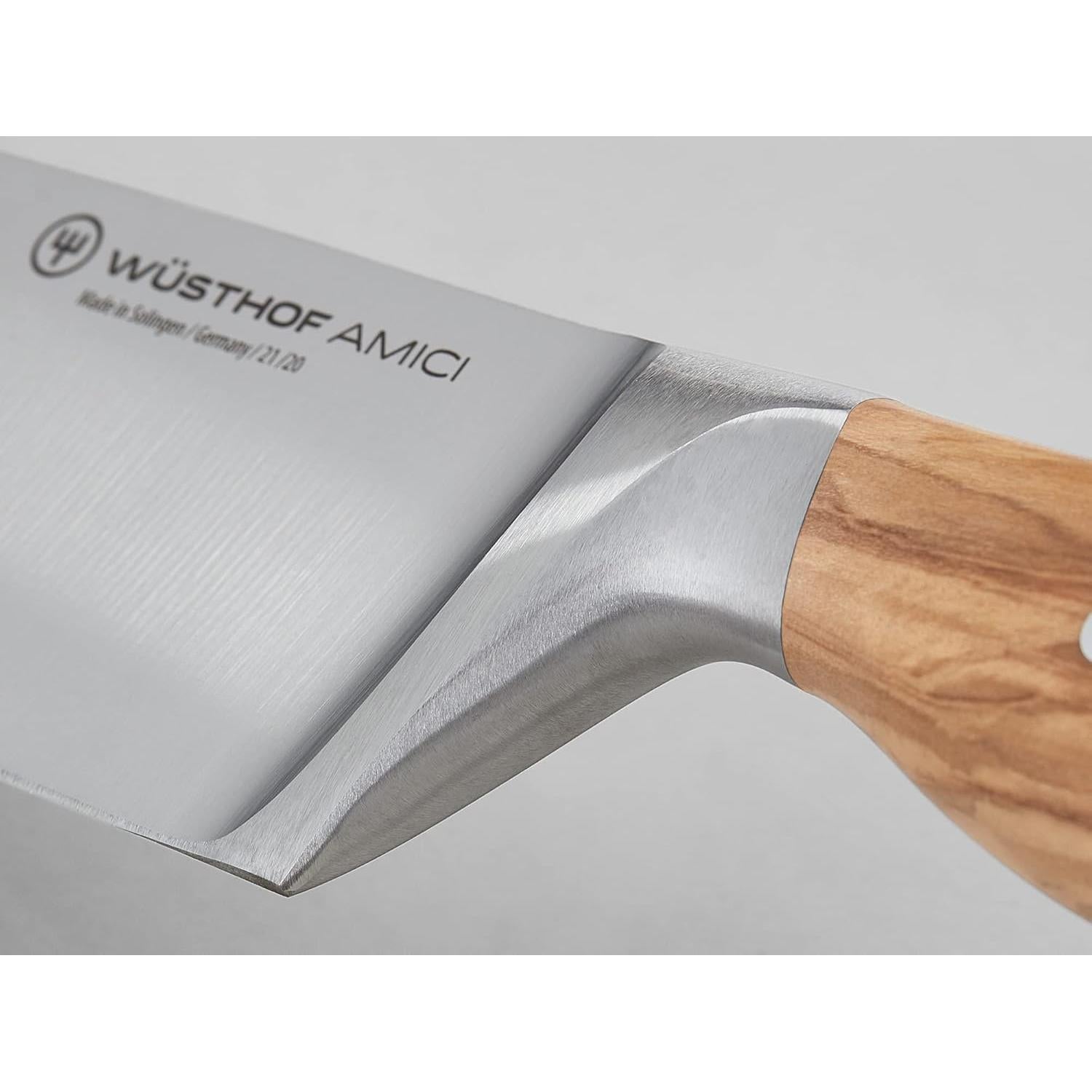 Cuchillo de Chef Wüsthof Amici 20.32 cm Beige Forjado