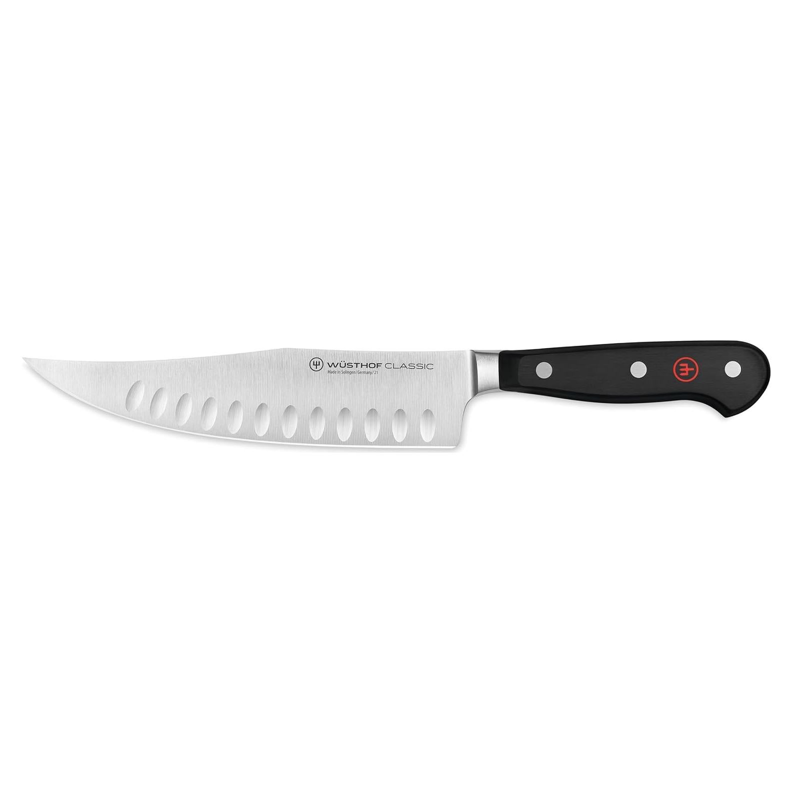 Cuchillo de Chef Wüsthof Classic 18 cm Forjado Negro