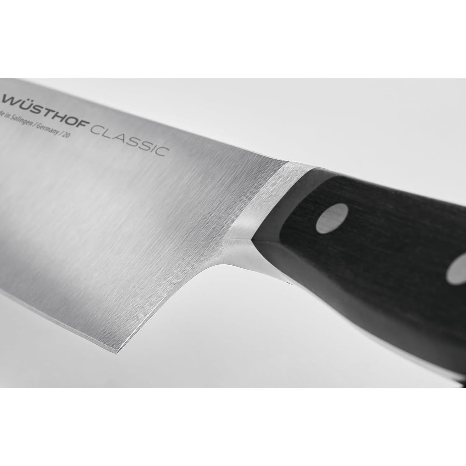 Cuchillo de Chef Wüsthof Classic 18 cm Forjado Negro
