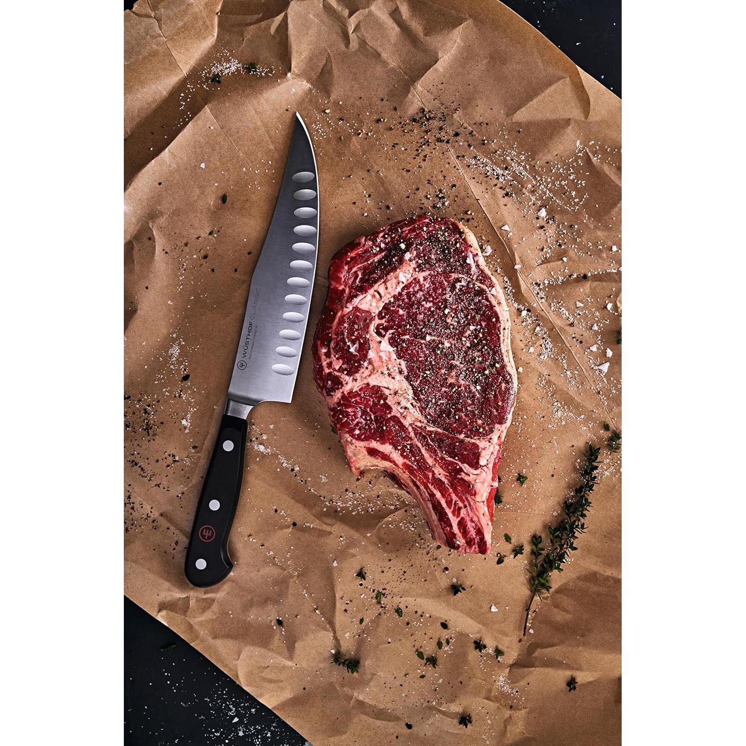 Cuchillo de Chef Wüsthof Classic 18 cm Forjado Negro