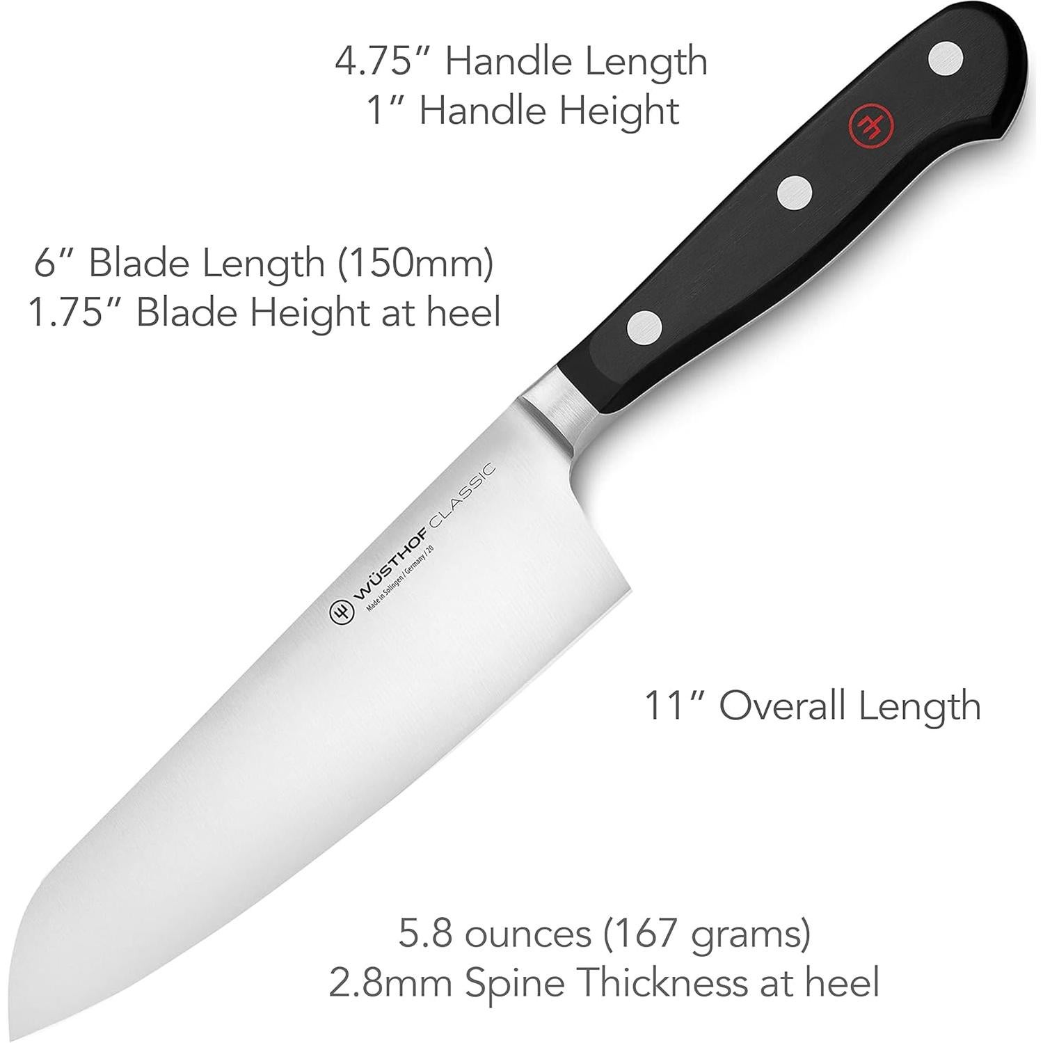 Cuchillo de Preparación Wüsthof Classic 15 cm Acero Inoxidable