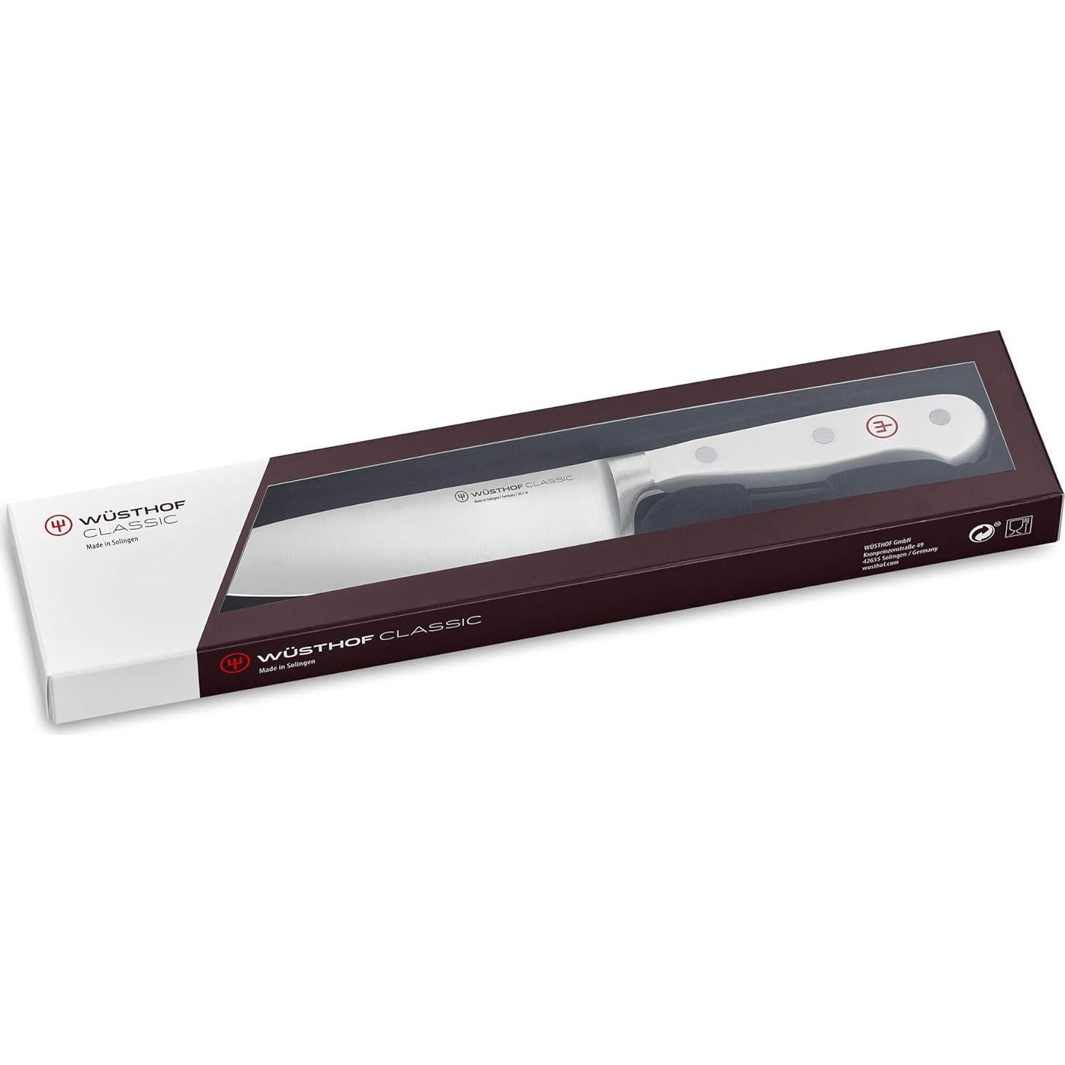 Cuchillo de Chef Wüsthof Clásico Blanco 15.2 cm Forjado