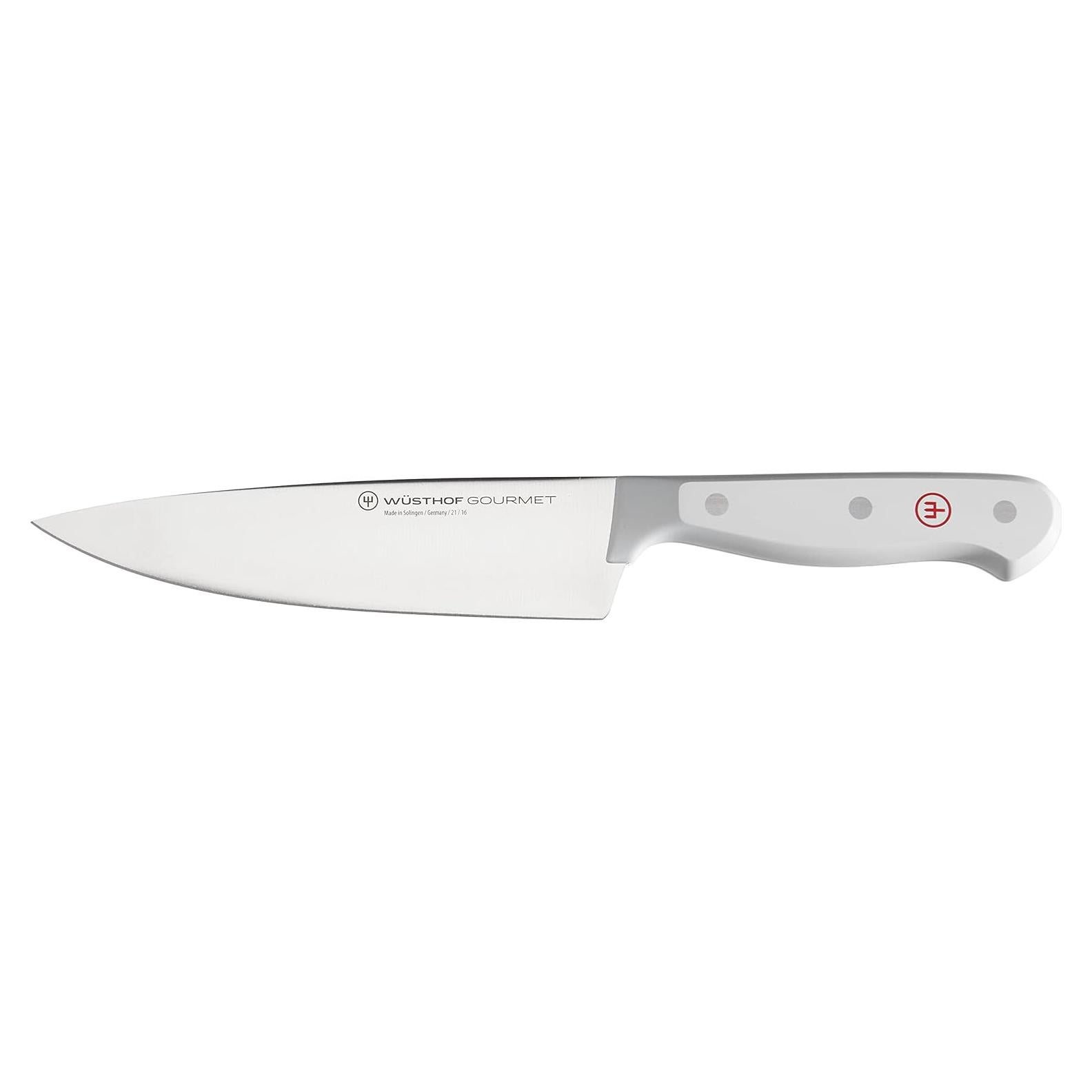 Cuchillo de Chef Wüsthof Gourmet 15.24 cm Blanco
