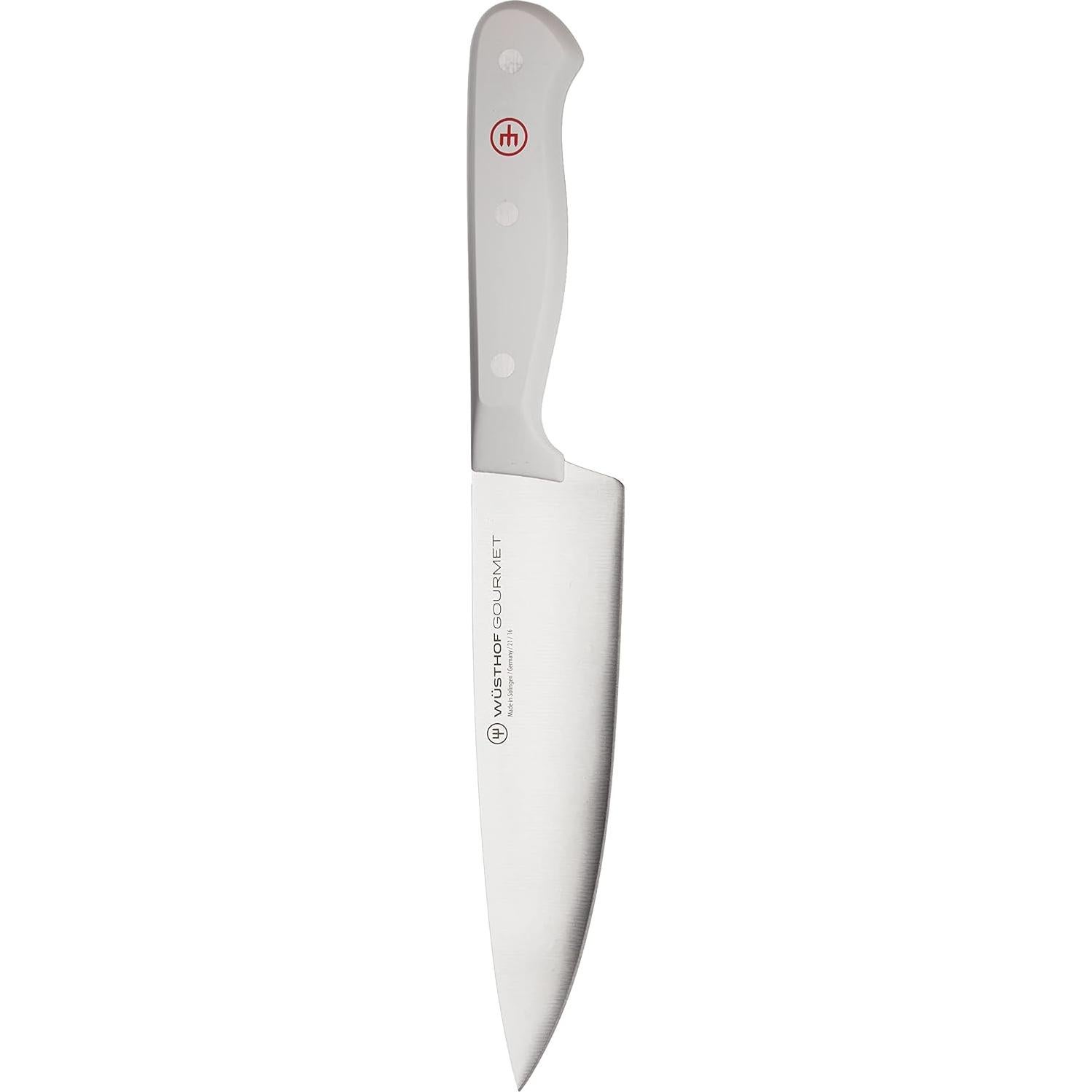 Cuchillo de Chef Wüsthof Gourmet 15.24 cm Blanco