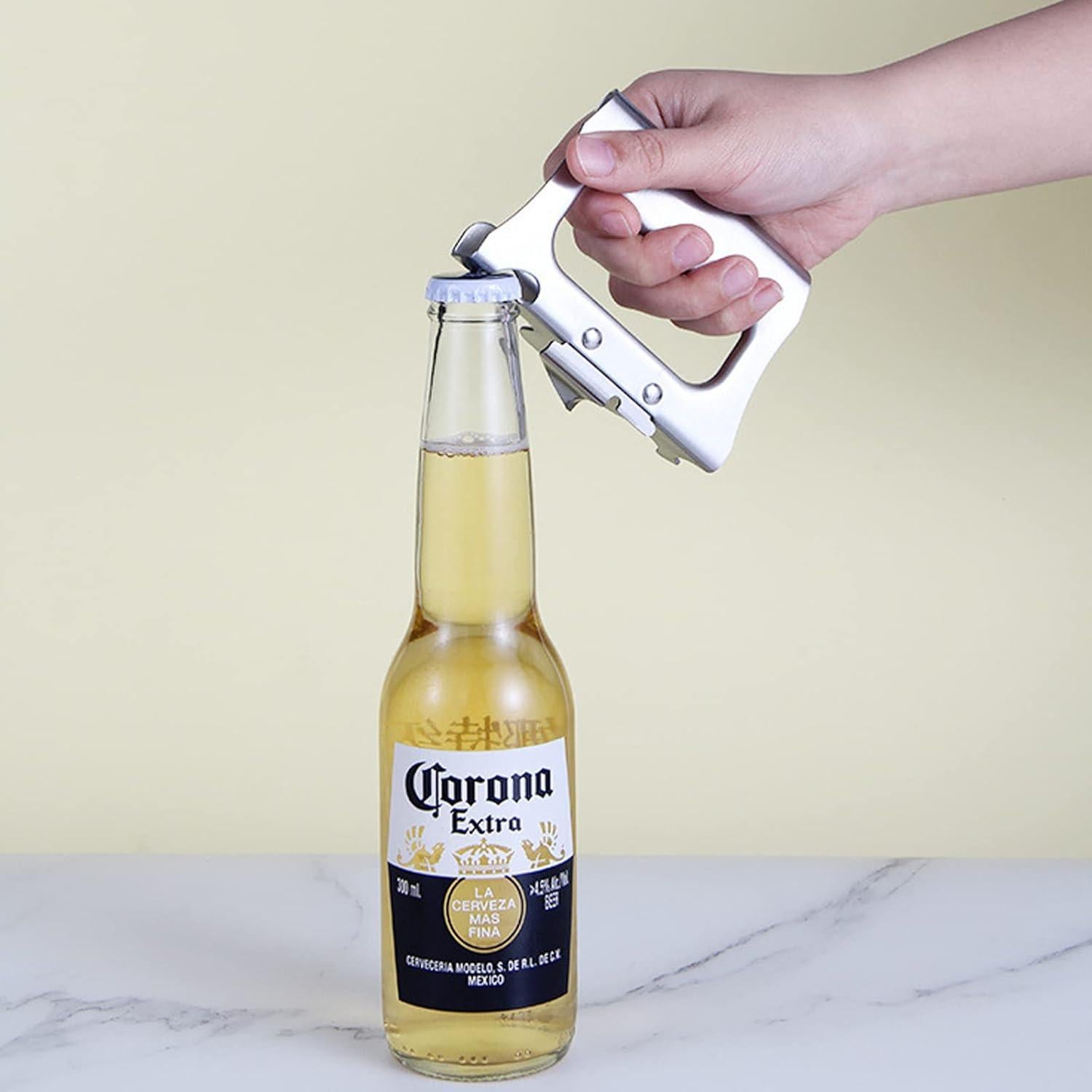 Abrebotellas Manual 2 en 1 SWEIBIAI Acero Inoxidable