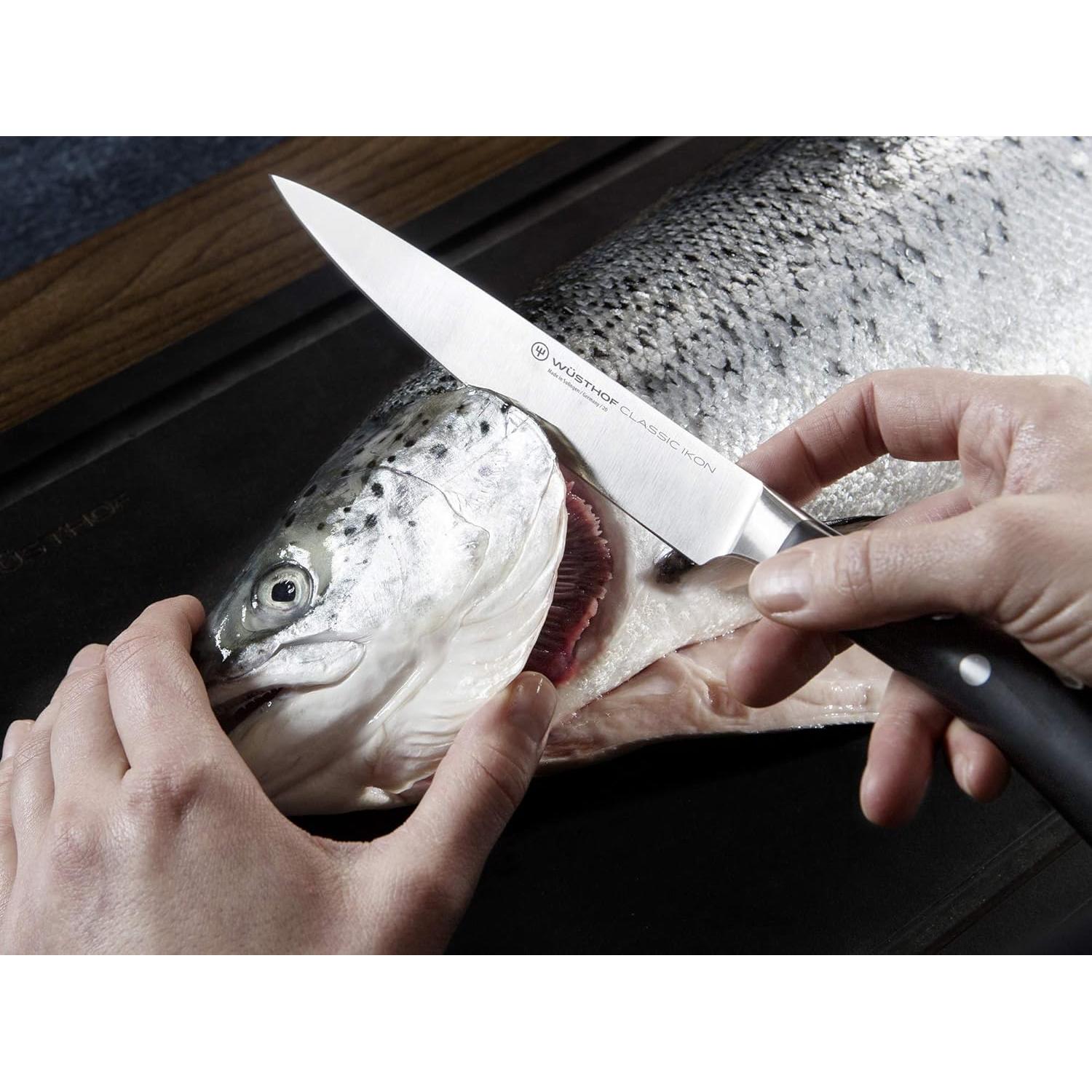 Juego de cuchillos de chef WÜSTHOF Classic IKON 2 piezas