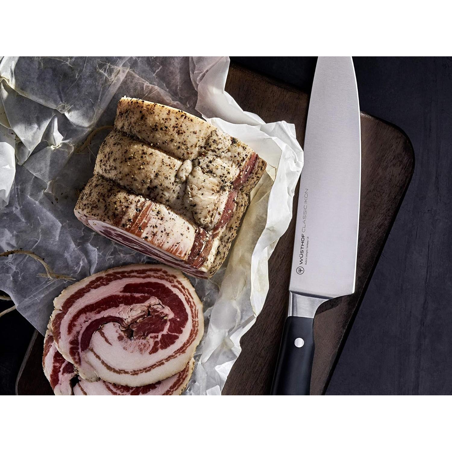 Juego de cuchillos de chef WÜSTHOF Classic IKON 2 piezas