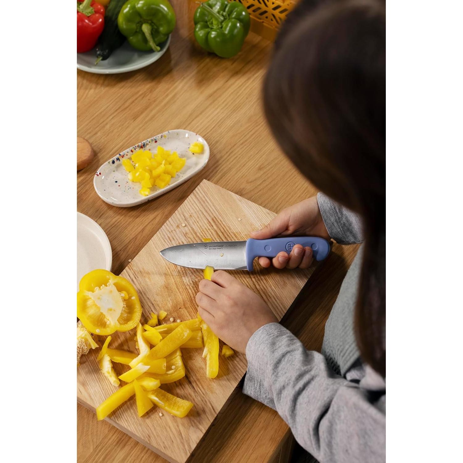 Cuchillo de Chef Infantil Wüsthof Junior 10.16 cm Azul