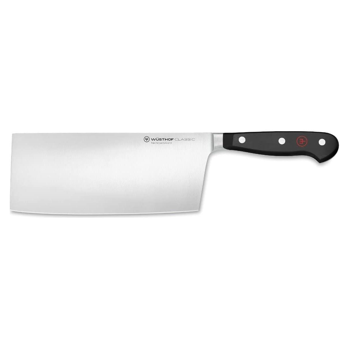 Cuchillo de Chef Chino Wüsthof Classic 17.78 cm Negro