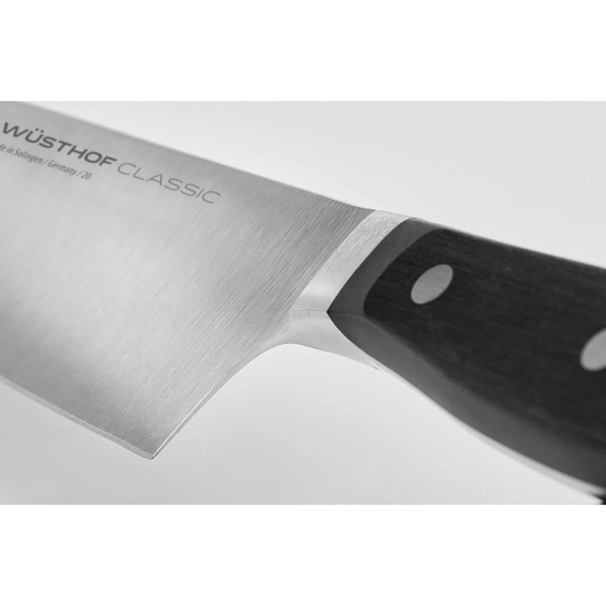 Cuchillo de Chef Chino Wüsthof Classic 17.78 cm Negro