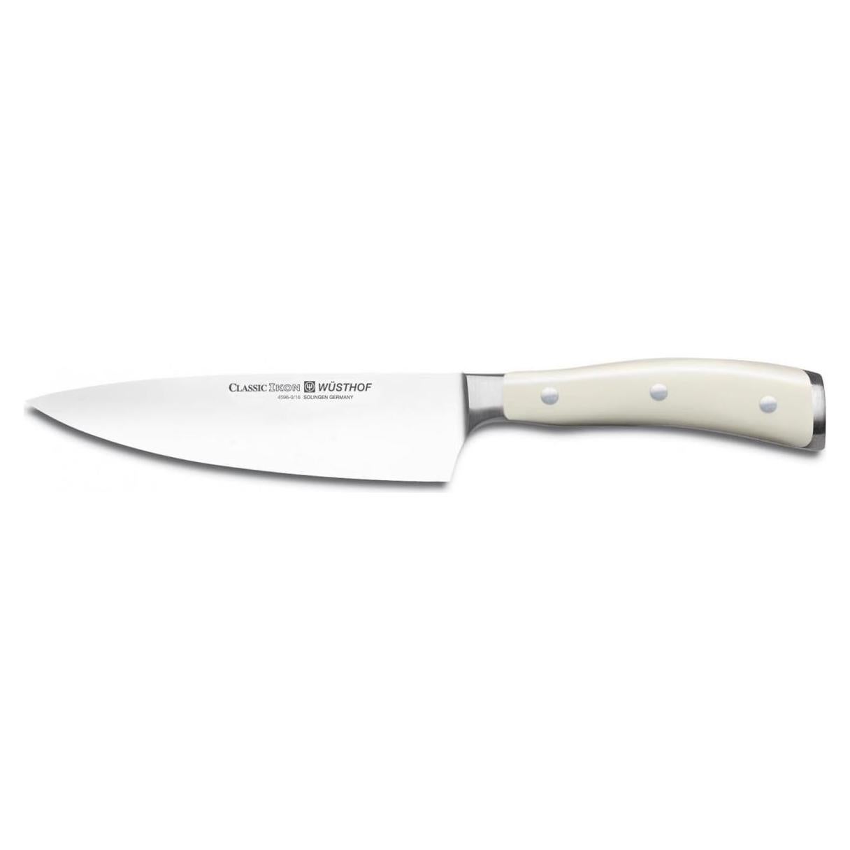 Cuchillo de Chef Wüsthof Ikon Crema 15.24 cm Forjado