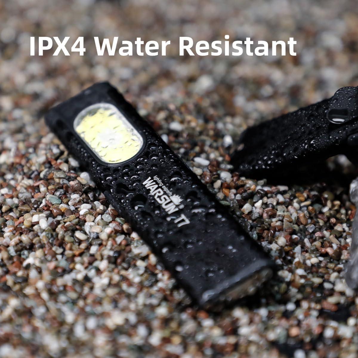 Linterna LED WARSUN T7 675LM Recargable USB-C IPX4