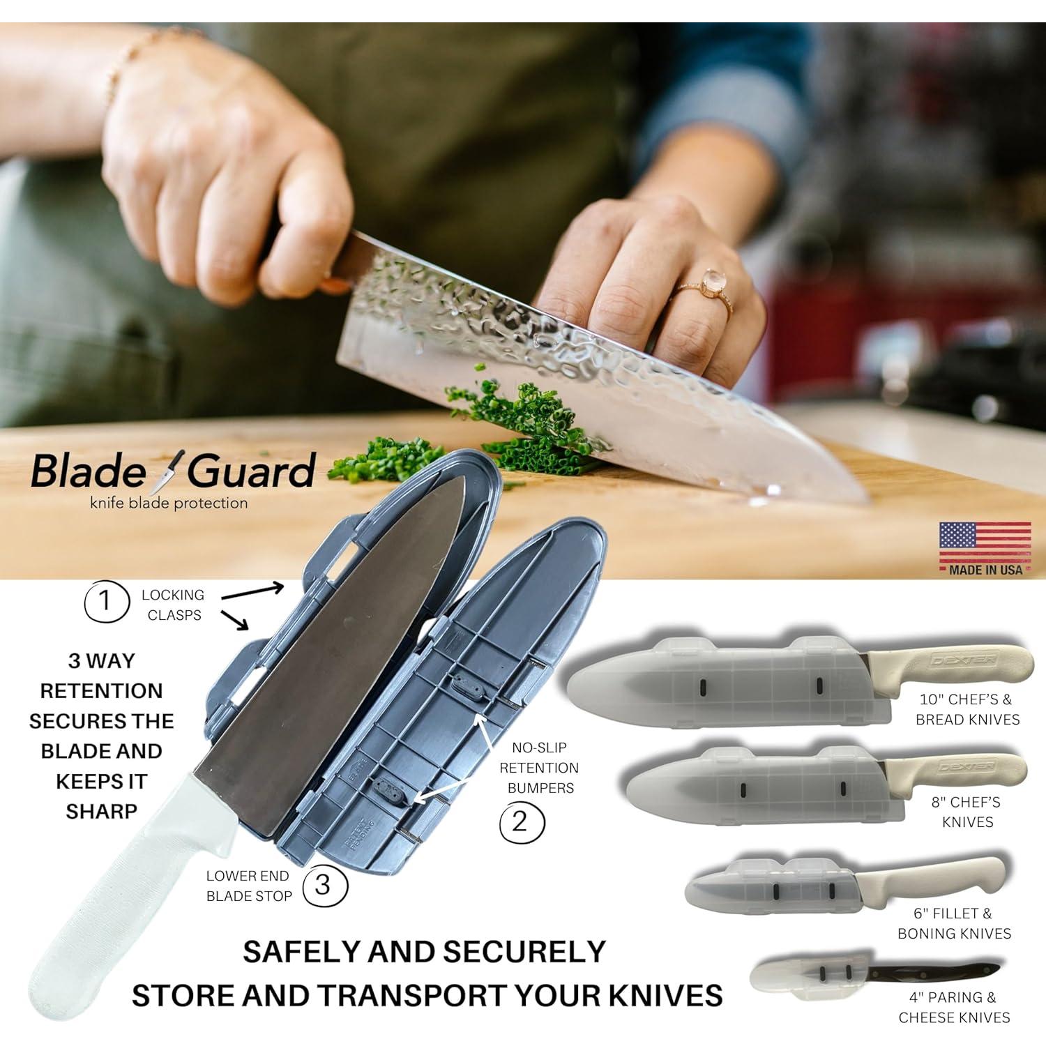 Cubierta Protectora para Cuchillos Blade Guard 10.16 cm Transparente