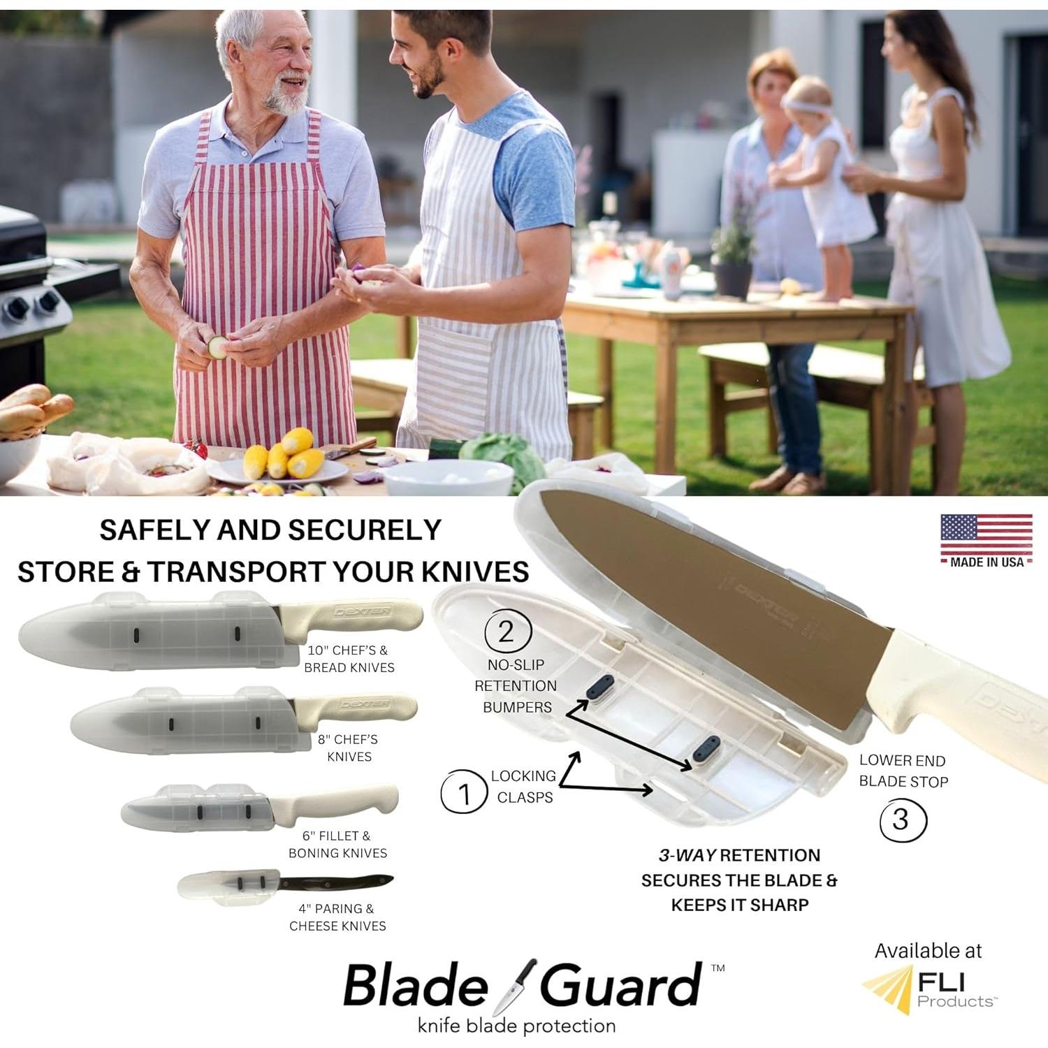 Cubierta Protectora para Cuchillos Blade Guard 10.16 cm Transparente