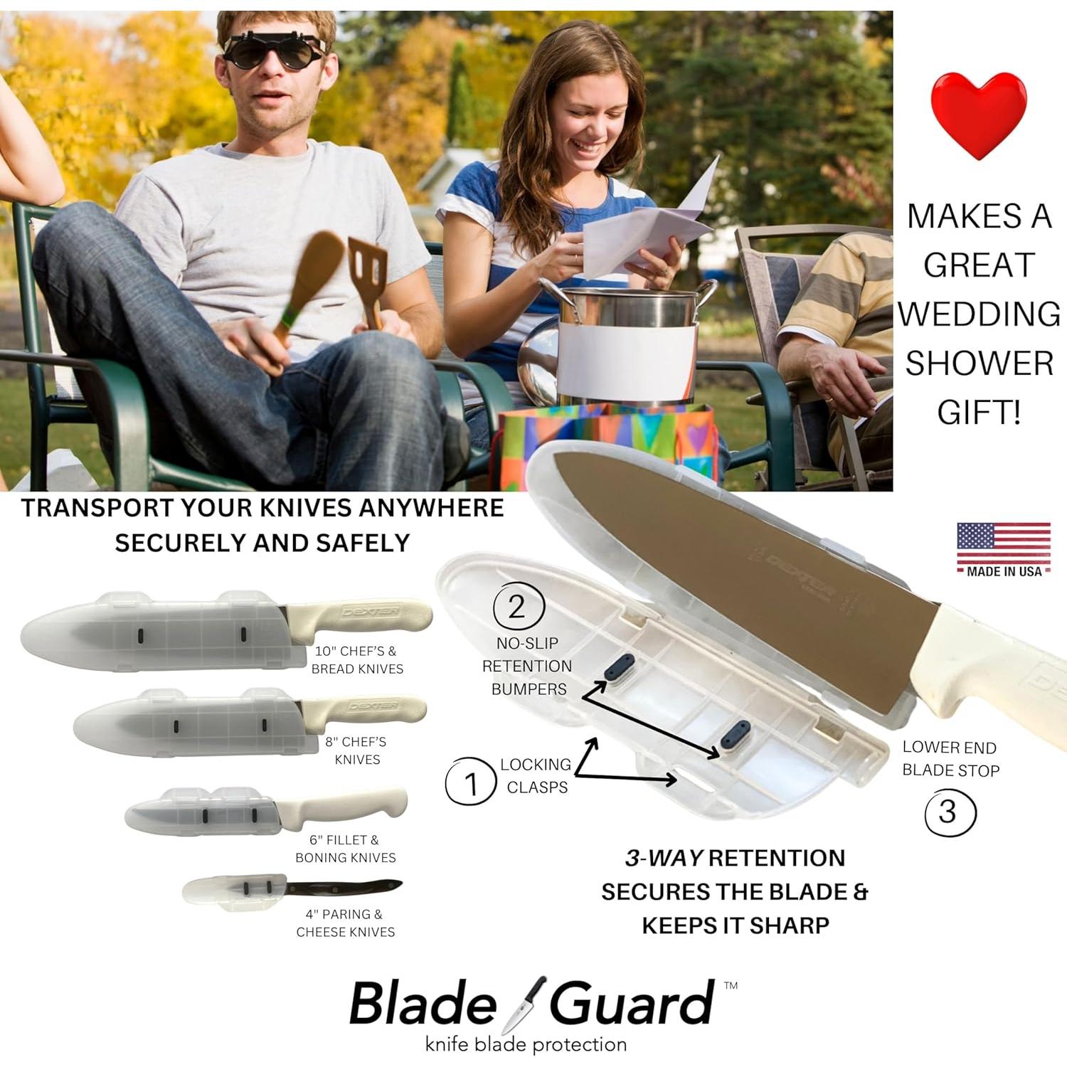 Cubierta Protectora para Cuchillos Blade Guard 10.16 cm Transparente