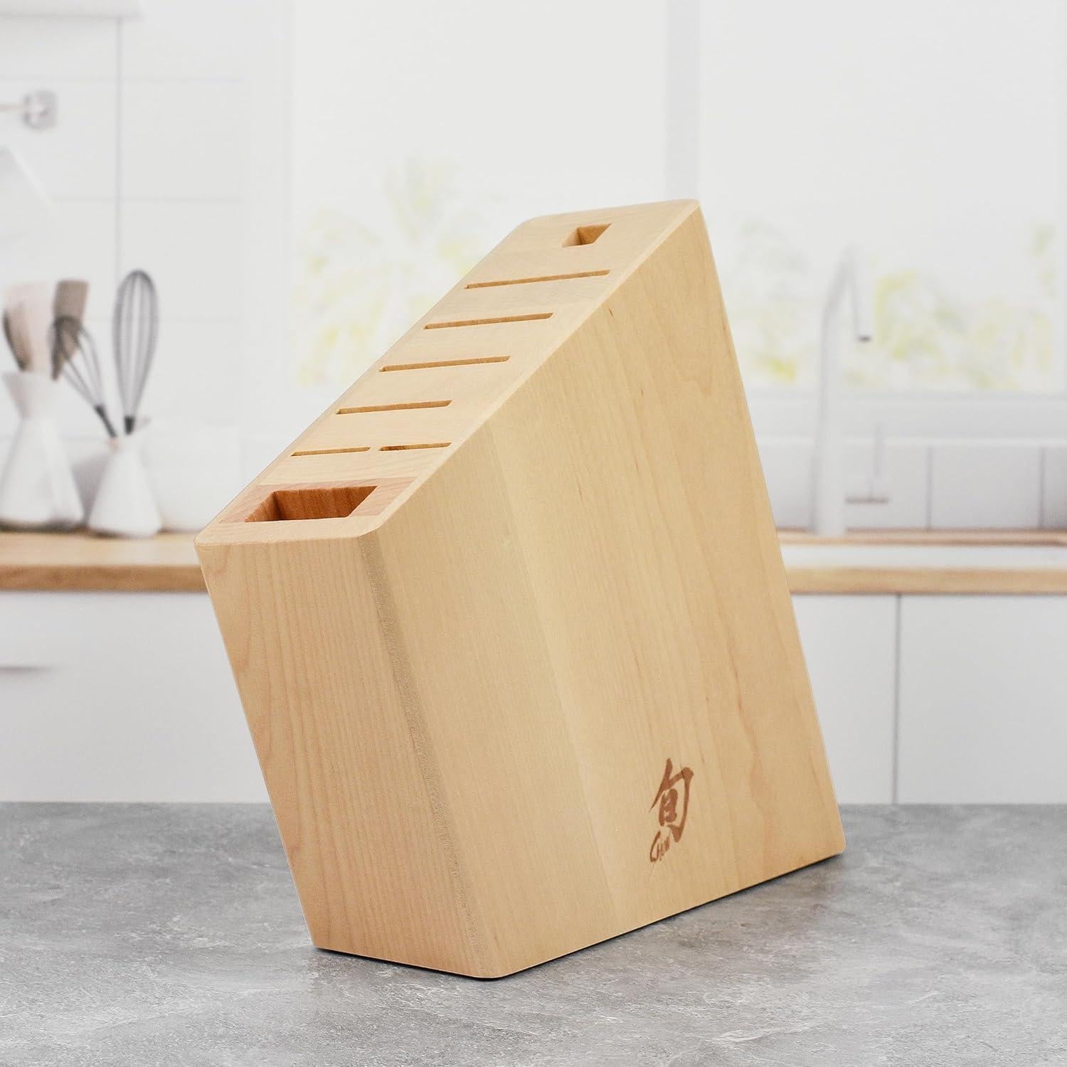 Conjunto de cuchillos Shun Premier Blonde 7 piezas con bloque