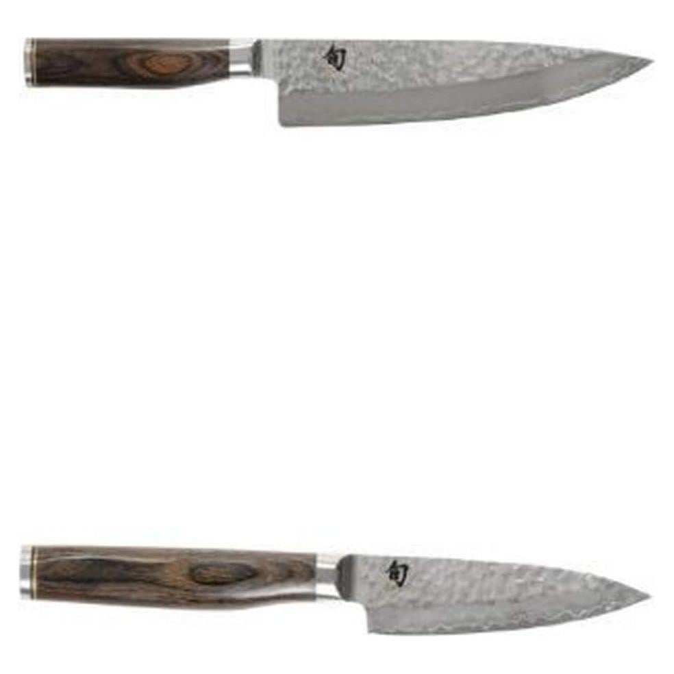 Cuchillo de Chef y Cuchillo de Pelar Shun Premier 20.32 cm