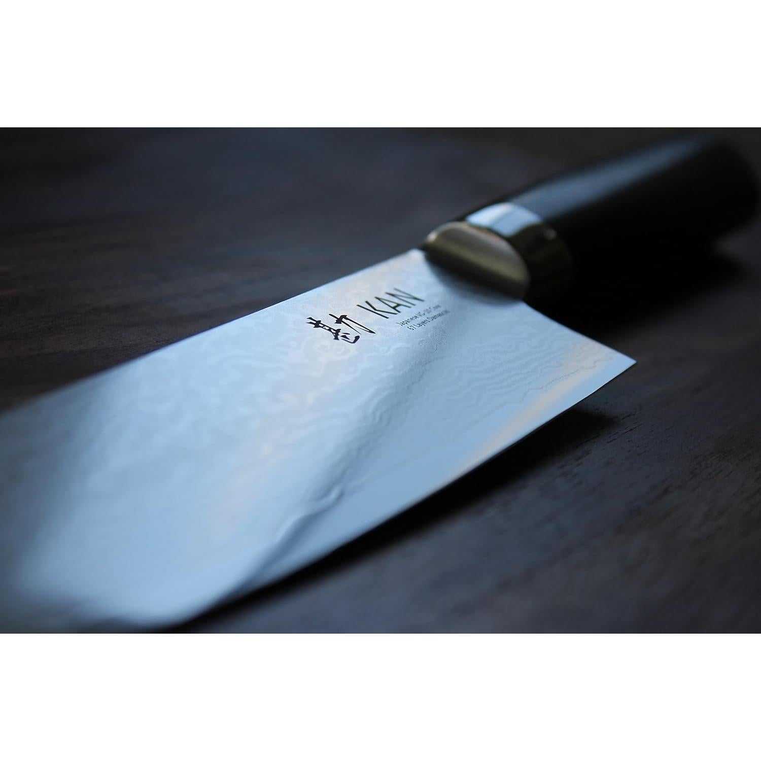 Cuchillo de Chef KAN Core 20 cm VG-10 Damasco Mango Ébano