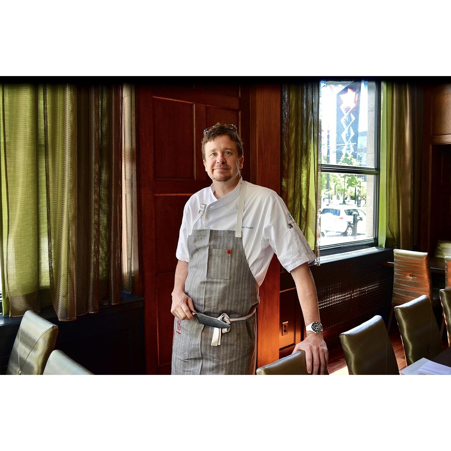 Cuchillo de Chef KAN Core 20 cm VG-10 Damasco Mango Ébano