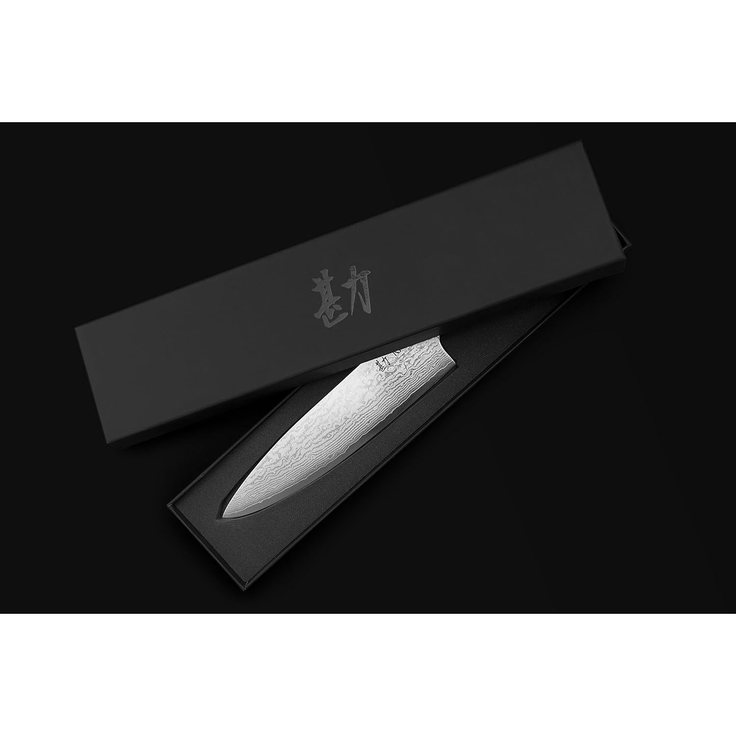 Cuchillo de Chef KAN Core 20 cm VG-10 Damasco Mango Ébano