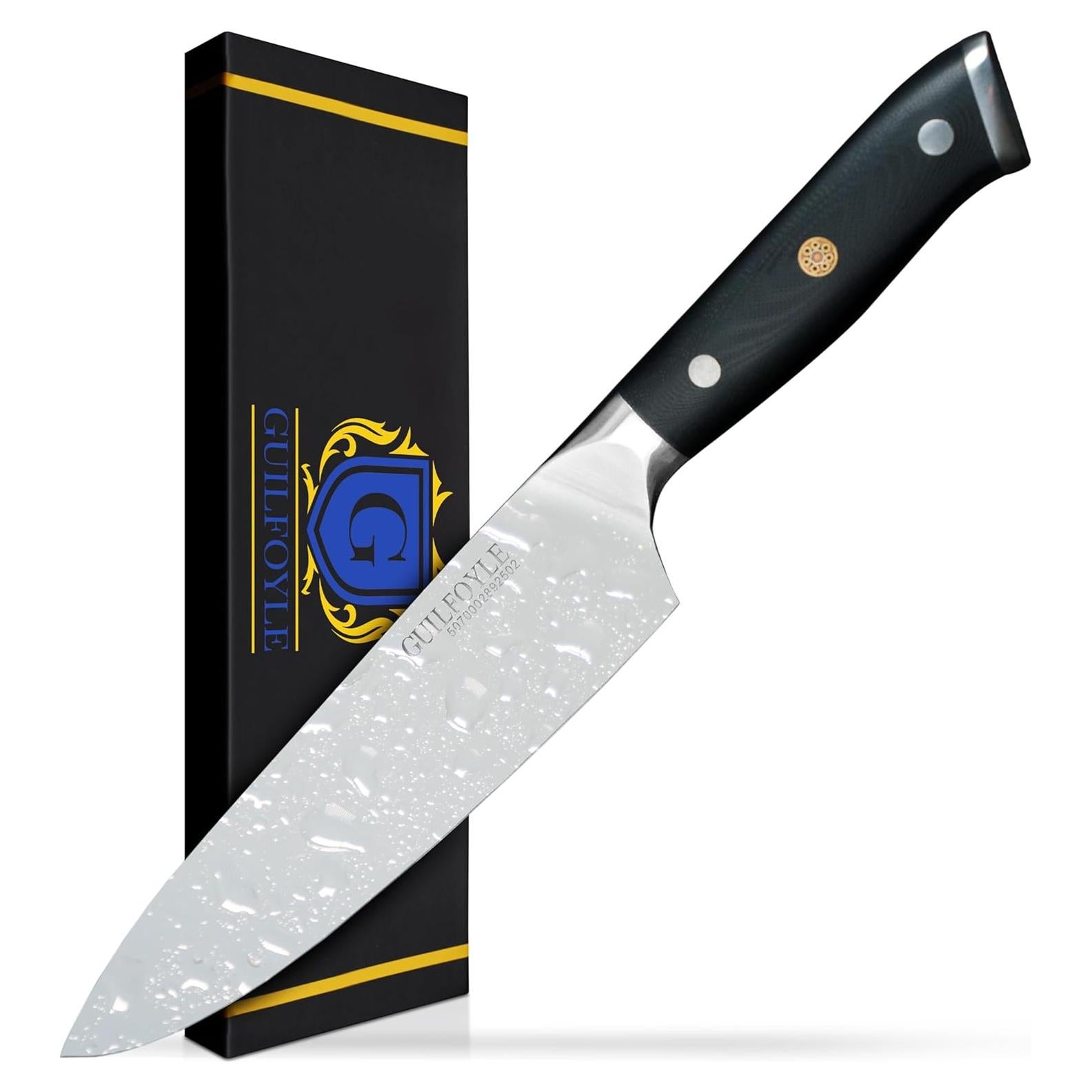 Cuchillo de Chef Guilfoyle 20 cm Acero Inoxidable G10