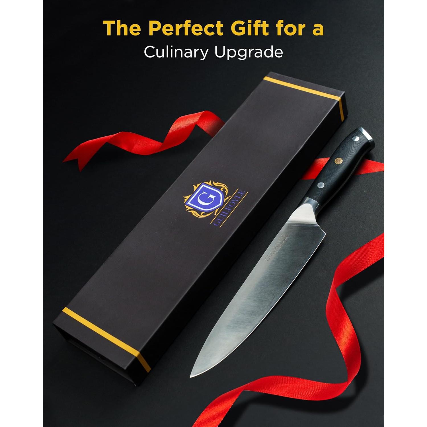 Cuchillo de Chef Guilfoyle 20 cm Acero Inoxidable G10