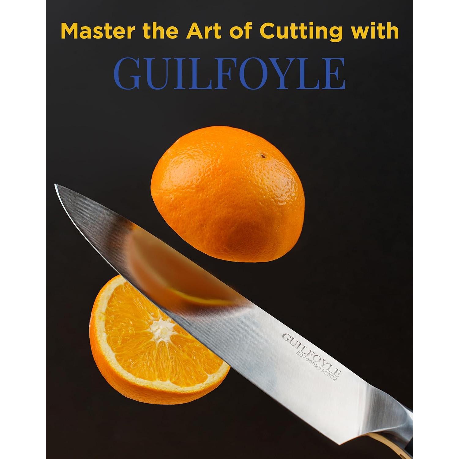 Cuchillo de Chef Guilfoyle 20 cm Acero Inoxidable G10