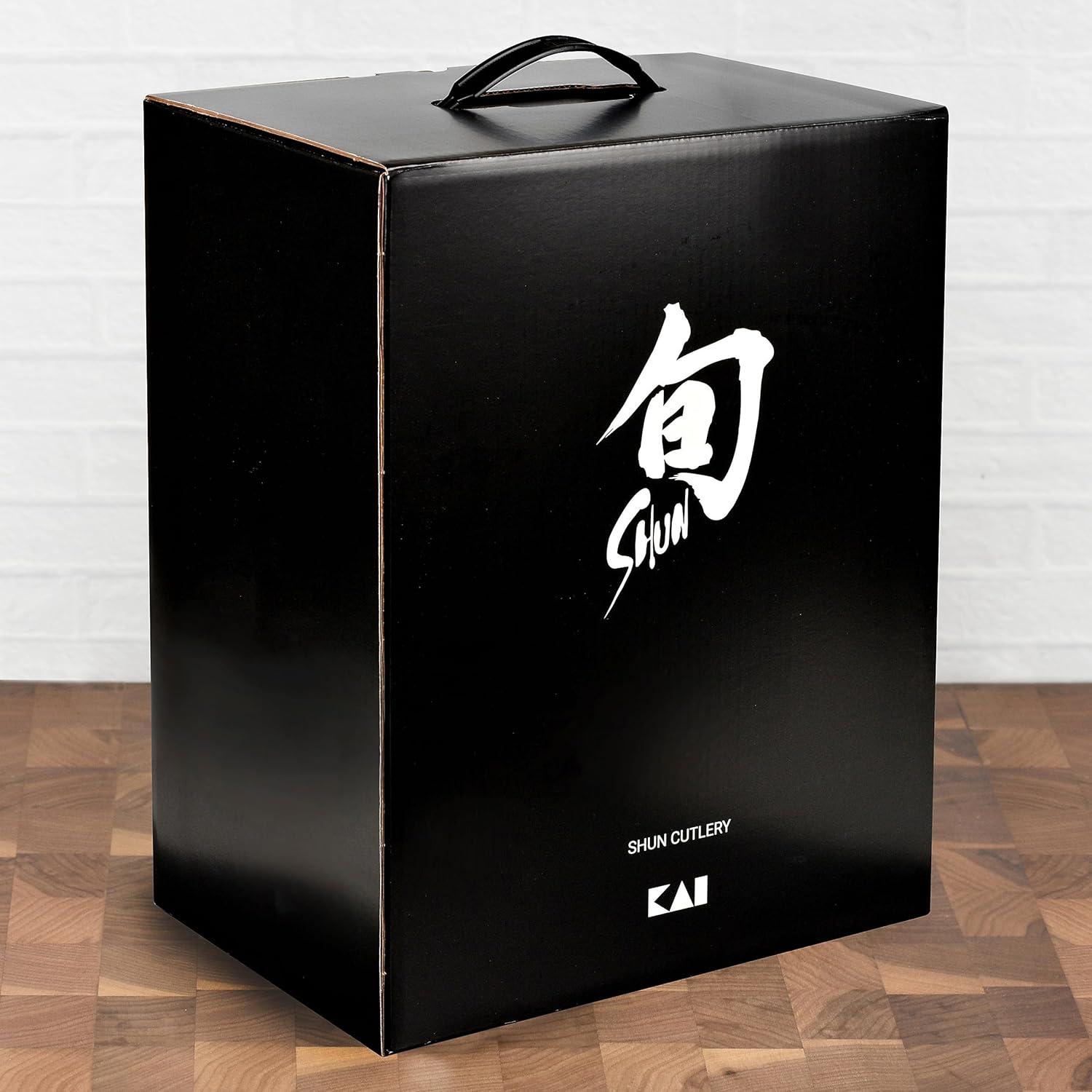 Conjunto de cuchillos Shun Classic Blonde 7 piezas con bloque