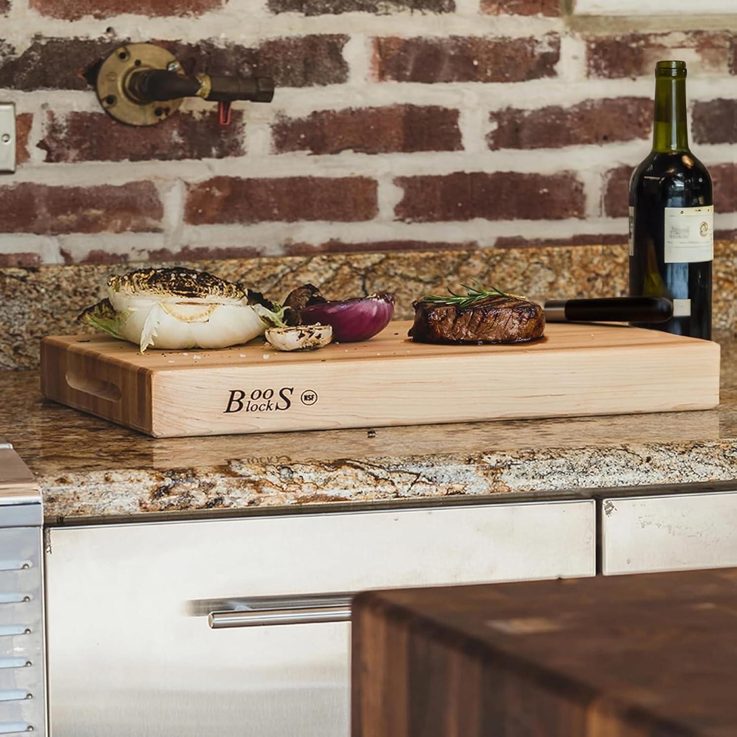 Tabla de Cortar Rectangular John Boos RA-Board 61x46 cm Madera Arce