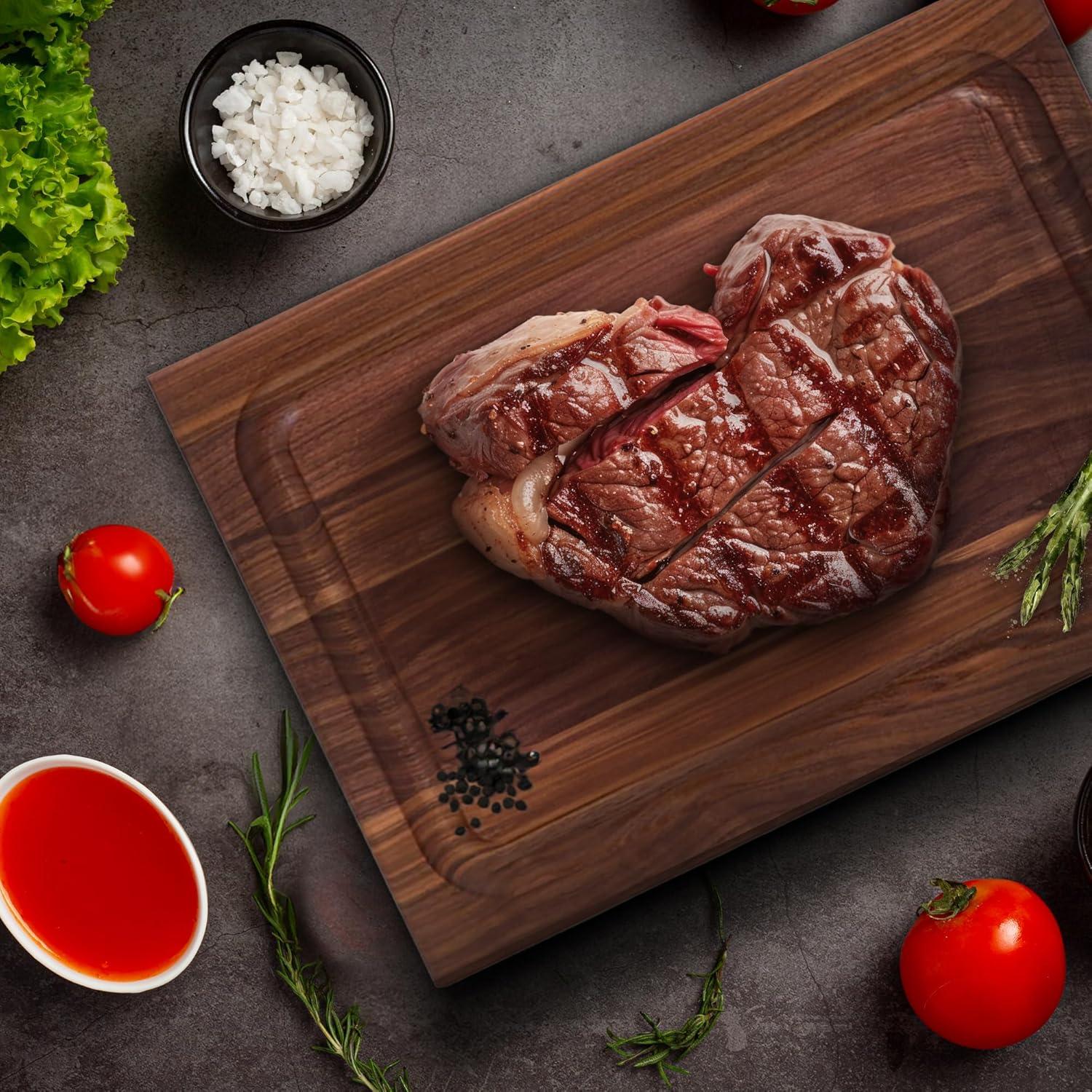 Tabla de Cortar de Madera de Nogal John Boos 45.72x30.48 cm