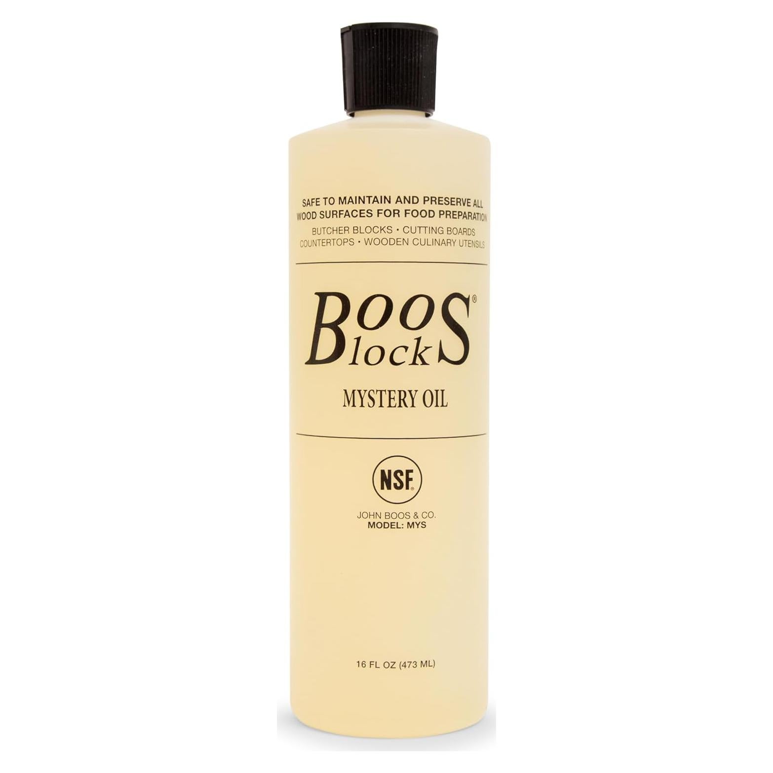 Aceite Misterioso John Boos 473 mL para Tablas de Cortar