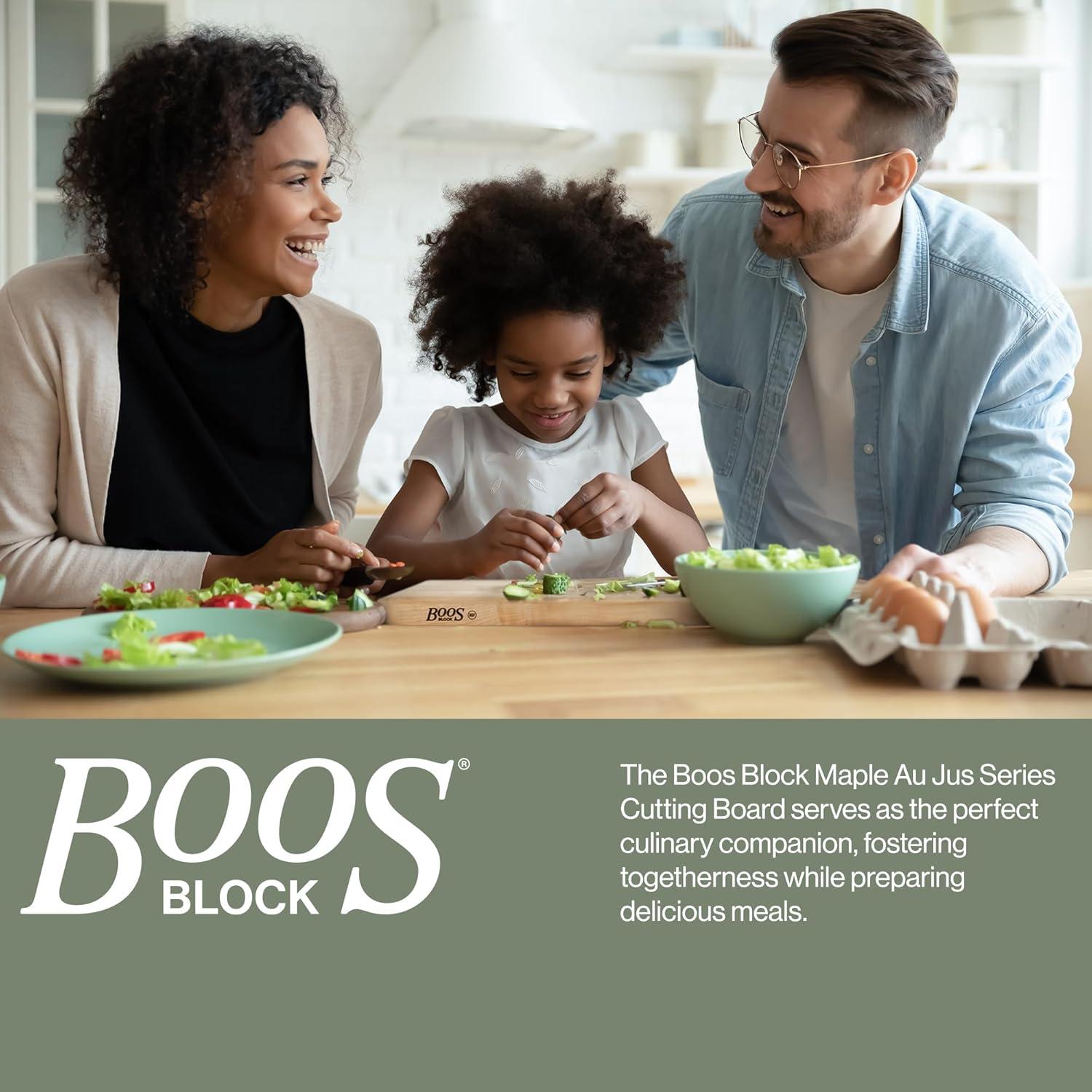 Tabla de Cortar de Madera John Boos Aujus 50.8x38.1 cm Reversible