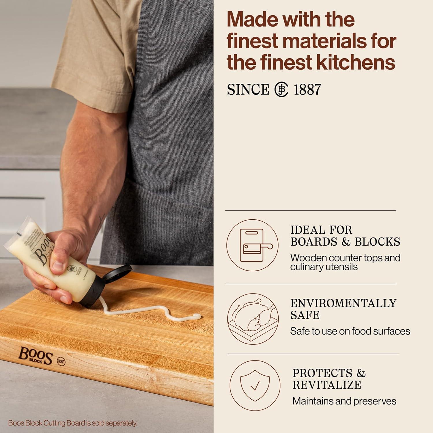 Crema para Tablas John Boos 3-Pack 142g - Acondicionador Madera