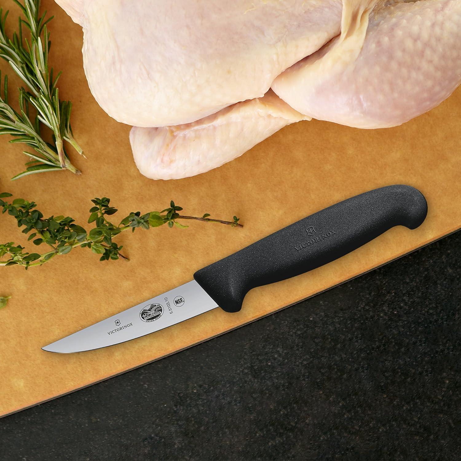 Juego de cuchillos Victorinox Fibrox 4 piezas acero inoxidable