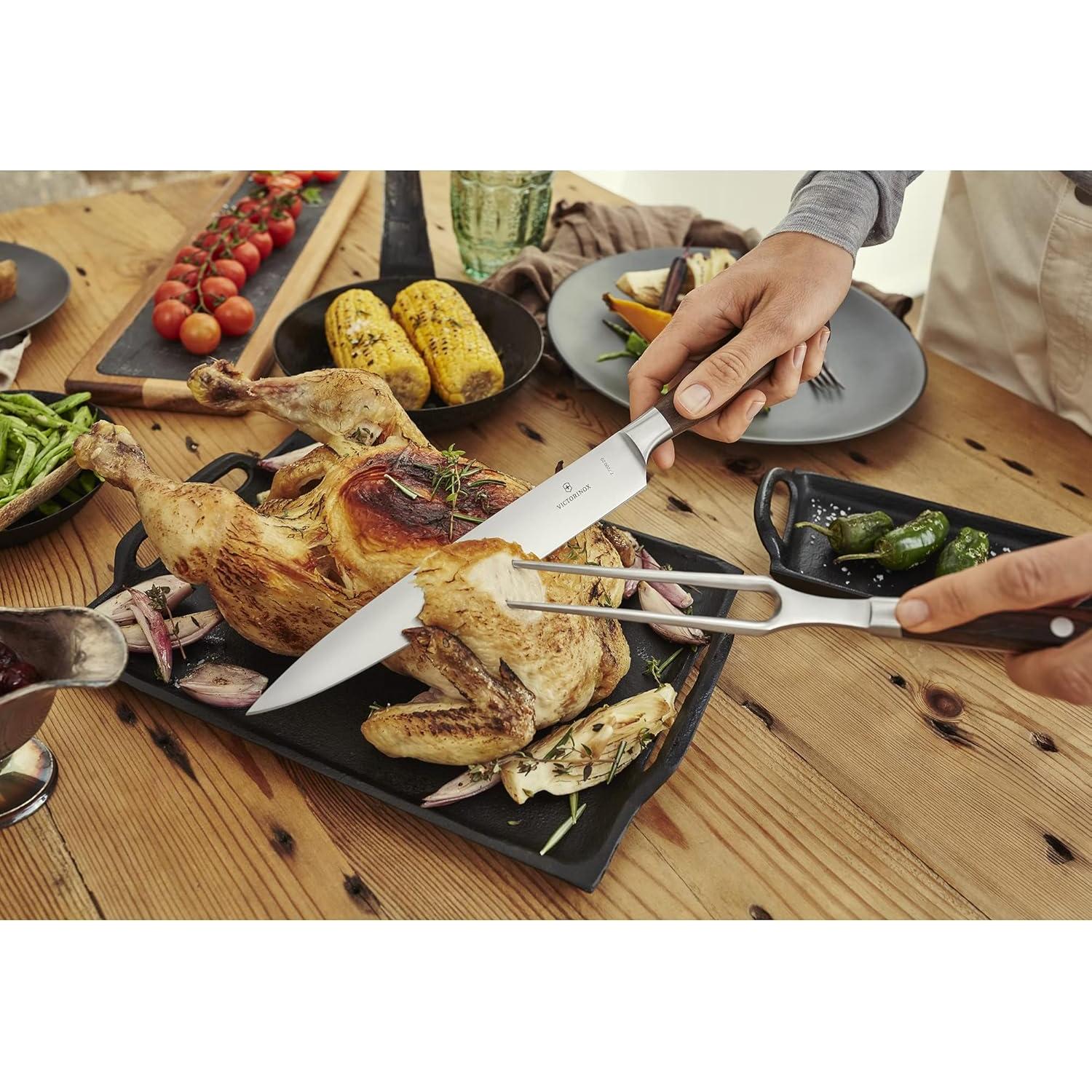 Cuchillo de Chef Victorinox 20 cm Acero Inoxidable Mango Madera