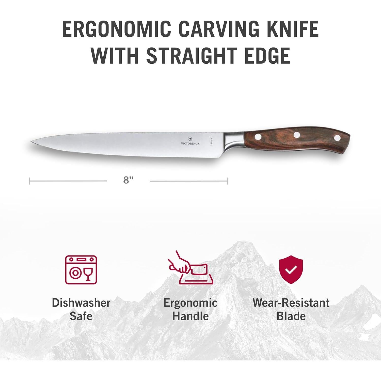 Cuchillo de Chef Victorinox 20 cm Acero Inoxidable Mango Madera