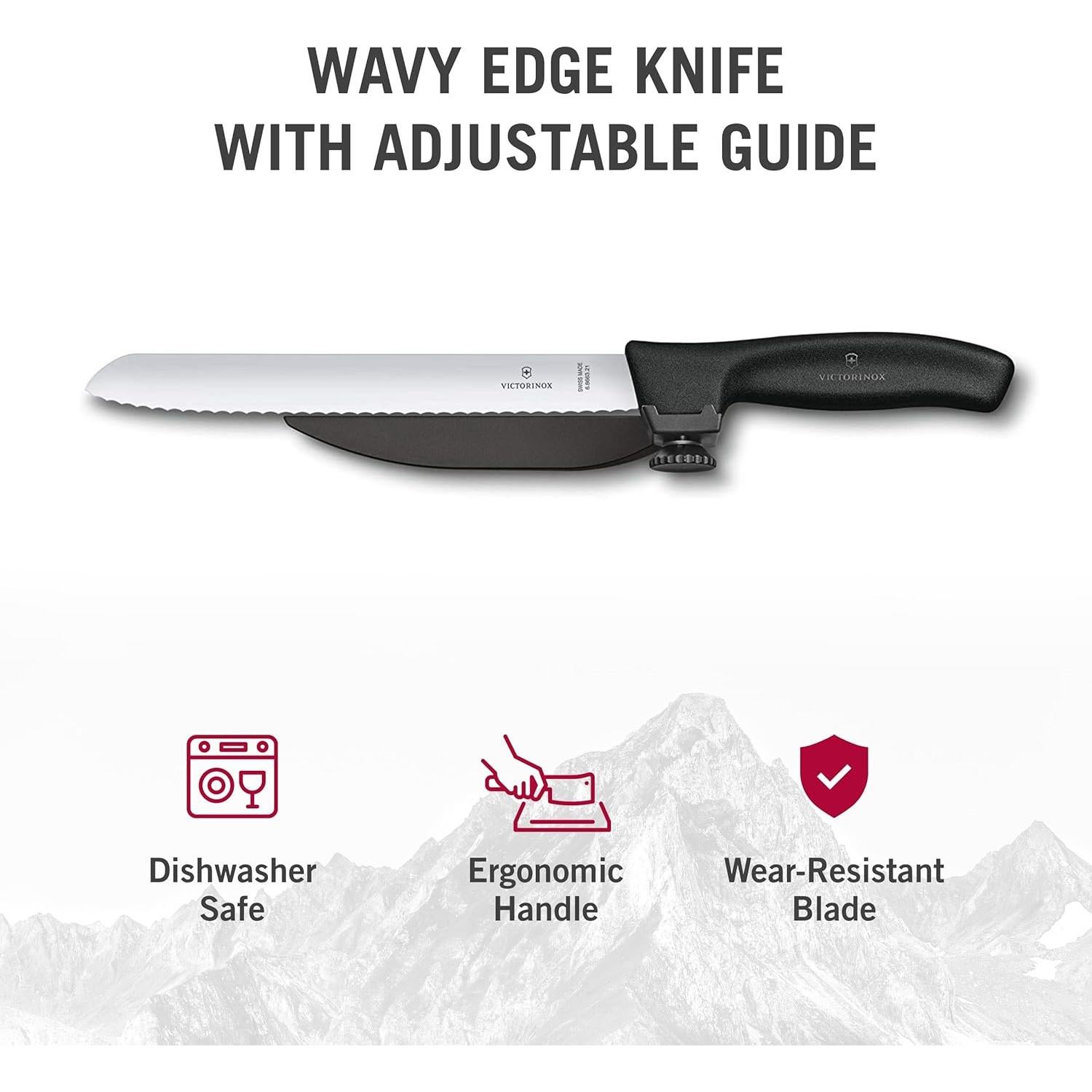 Cuchillo de Cocina Victorinox Swiss Classic Dux 21 cm Negro