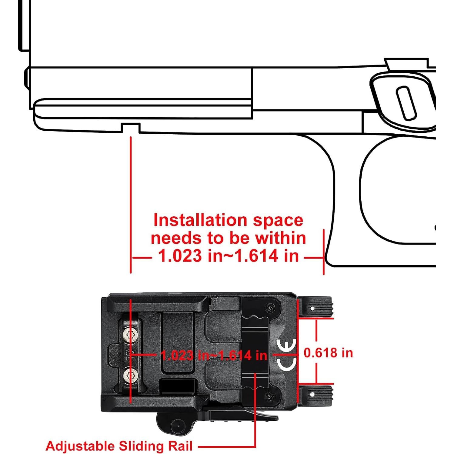 Linterna Táctica OLIGHT PL-Mini 2 600 Lúmenes USB Compacta