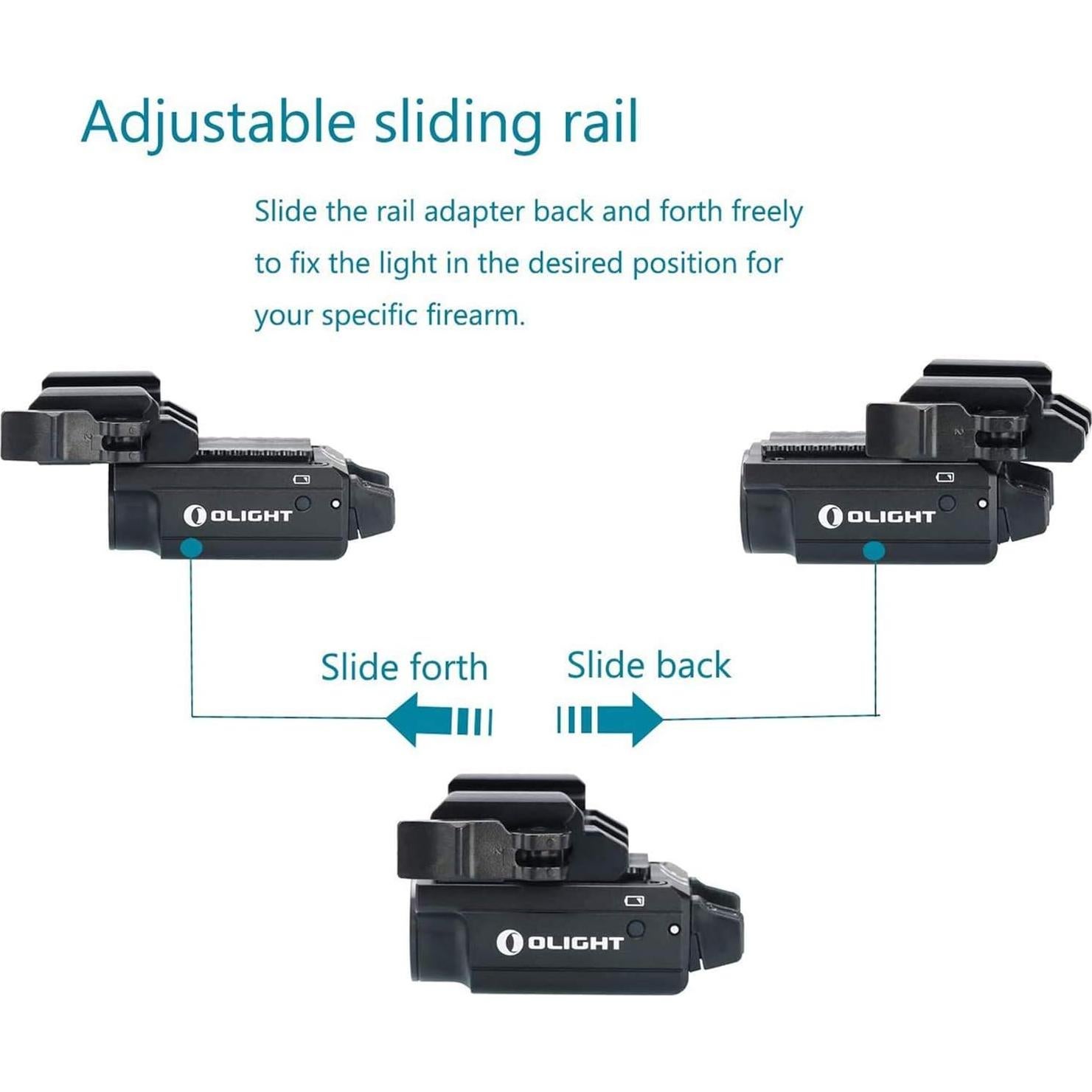 Linterna Táctica OLIGHT PL-Mini 2 600 Lúmenes USB Compacta