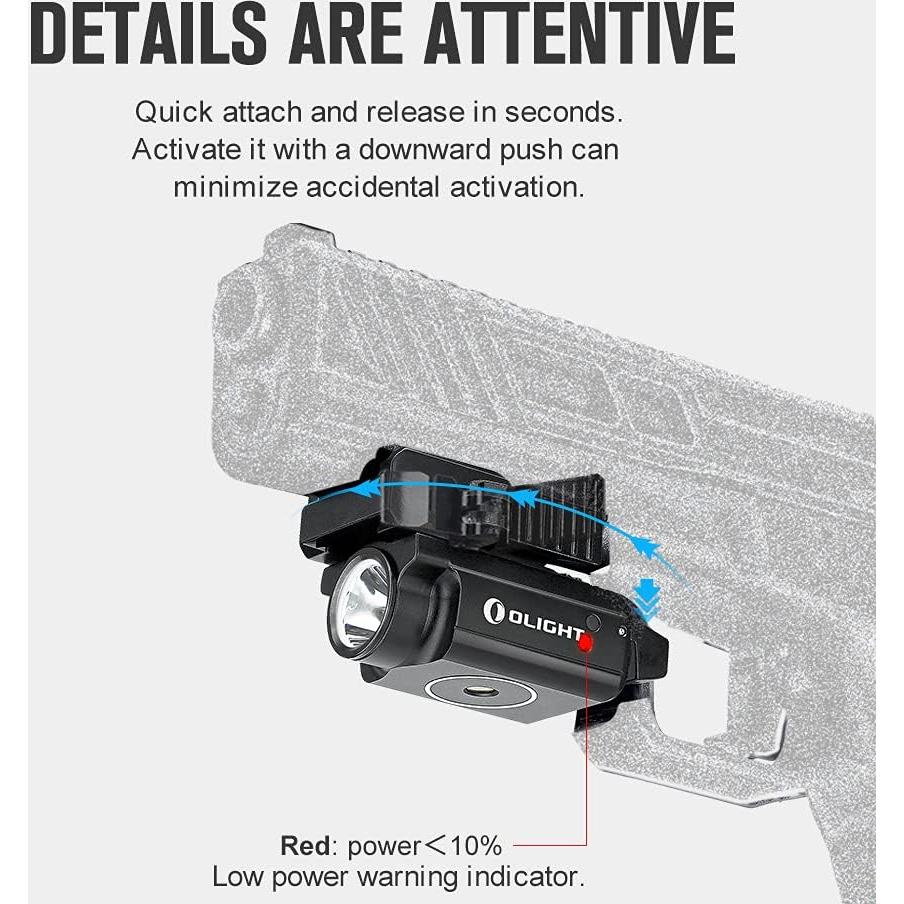 Linterna Táctica OLIGHT PL-Mini 2 600 Lúmenes USB Compacta