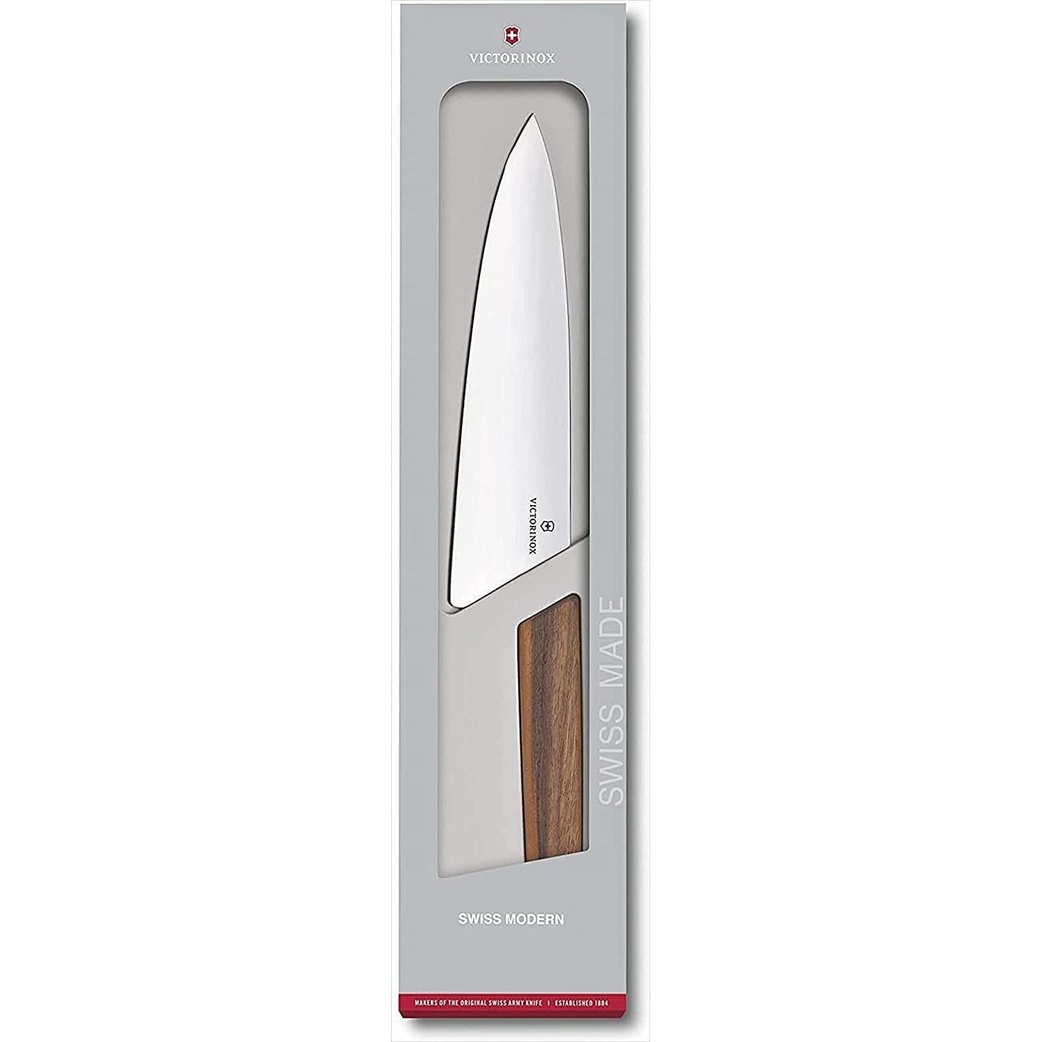 Cuchillo de Carving Victorinox 20 cm Acero Inoxidable Nogal