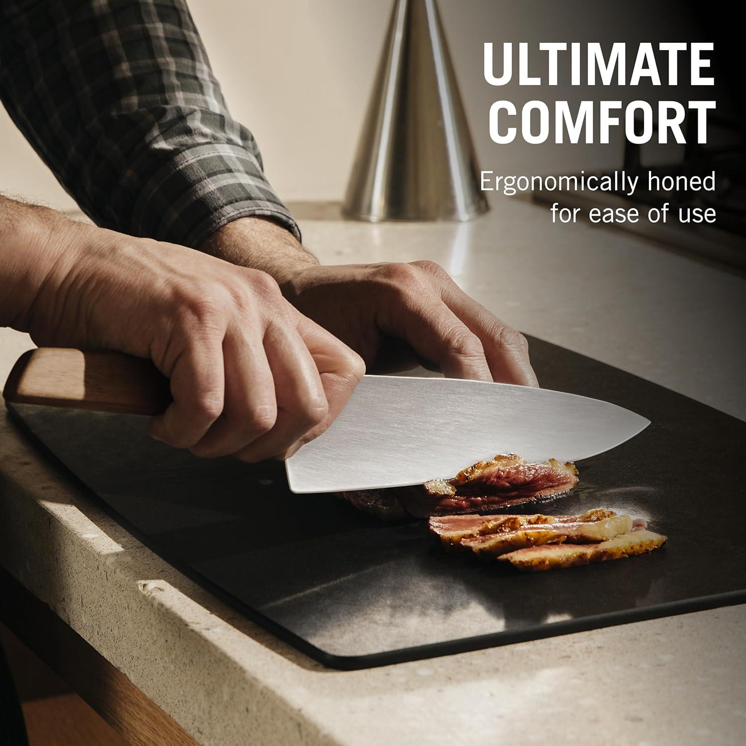 Cuchillo de Carving Victorinox 20 cm Acero Inoxidable Nogal